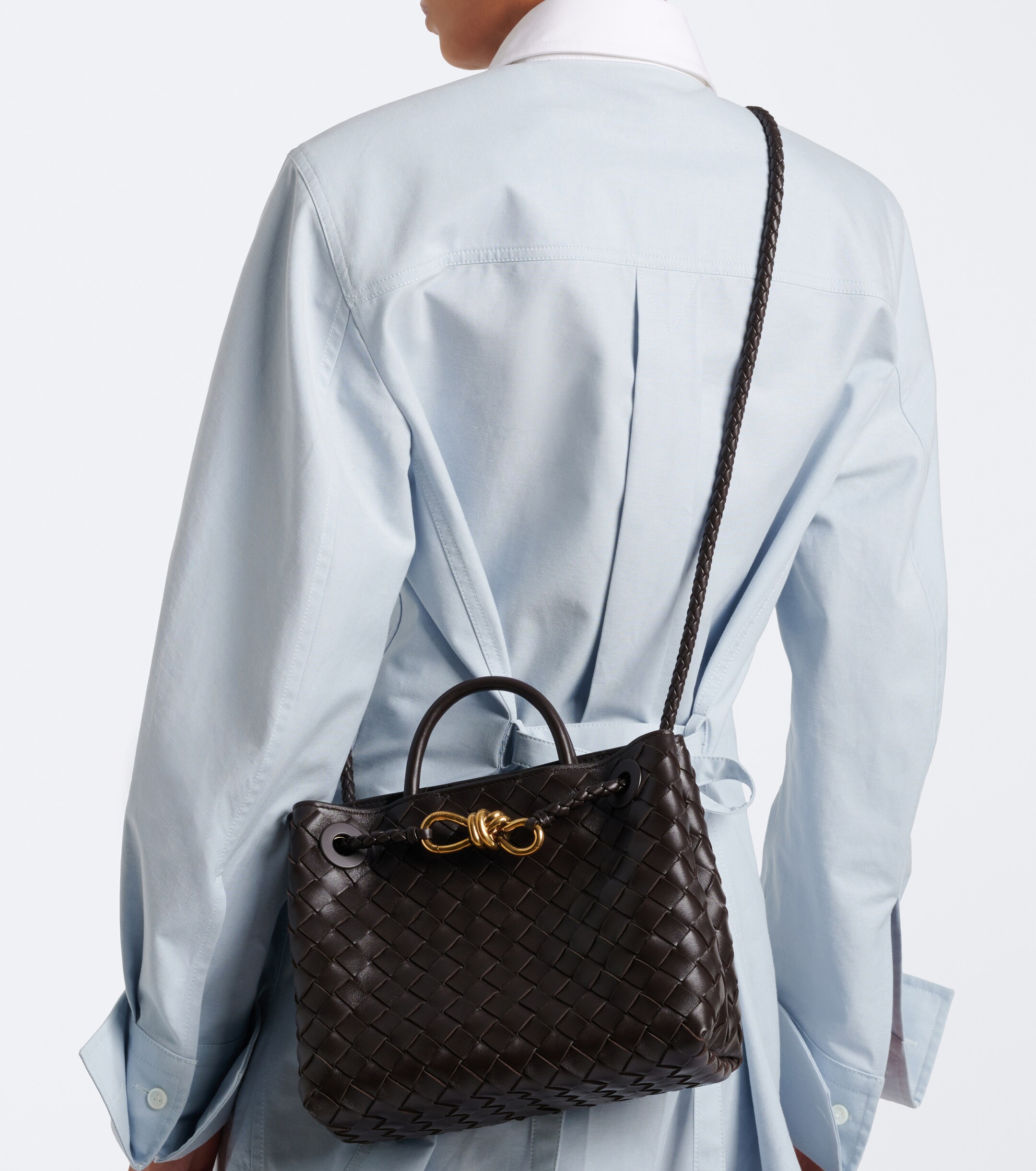 Bottega Veneta Andiamo Small leather top-handle bag