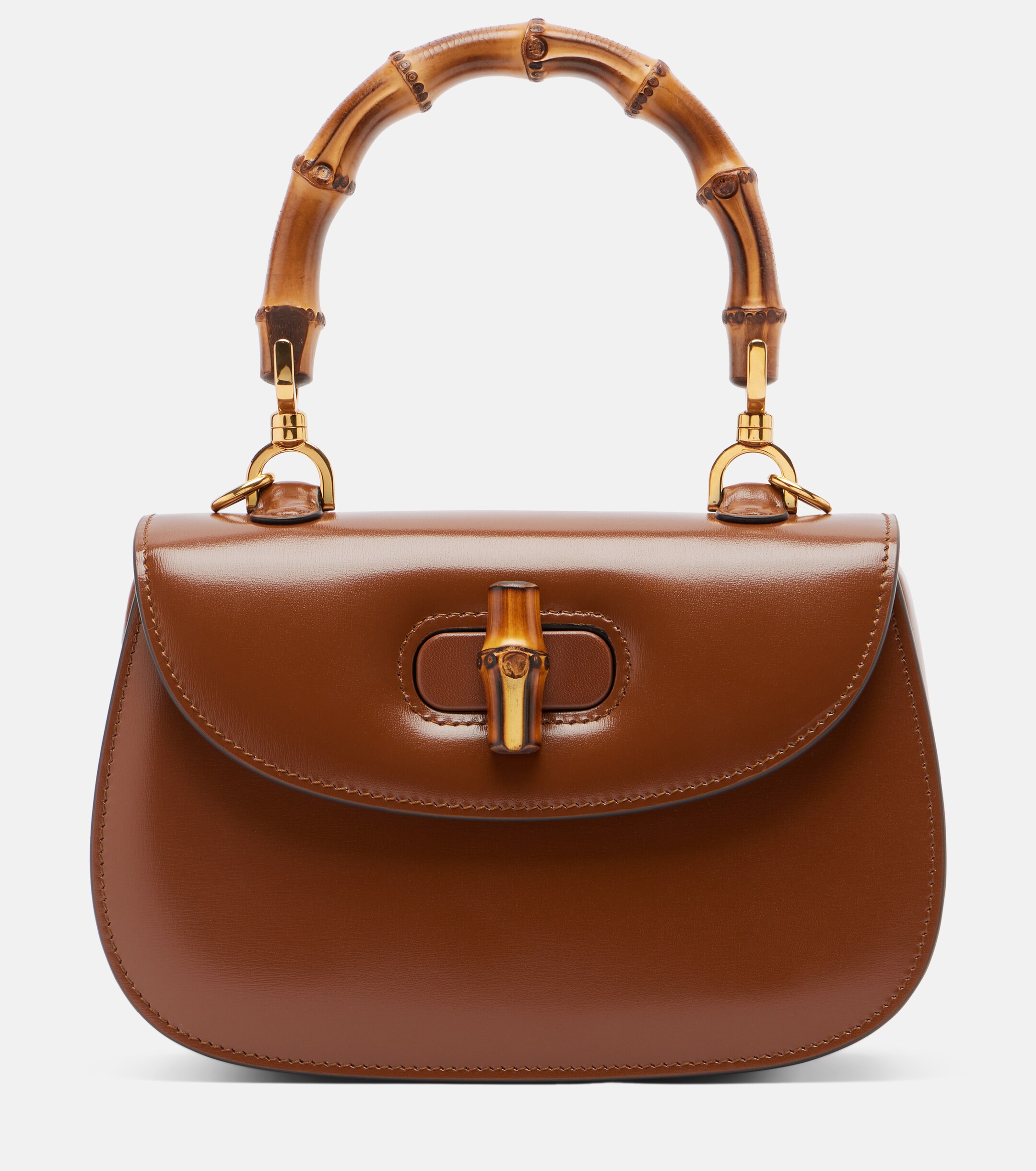 Gucci Gucci Bamboo 1947 Small leather top-handle bag