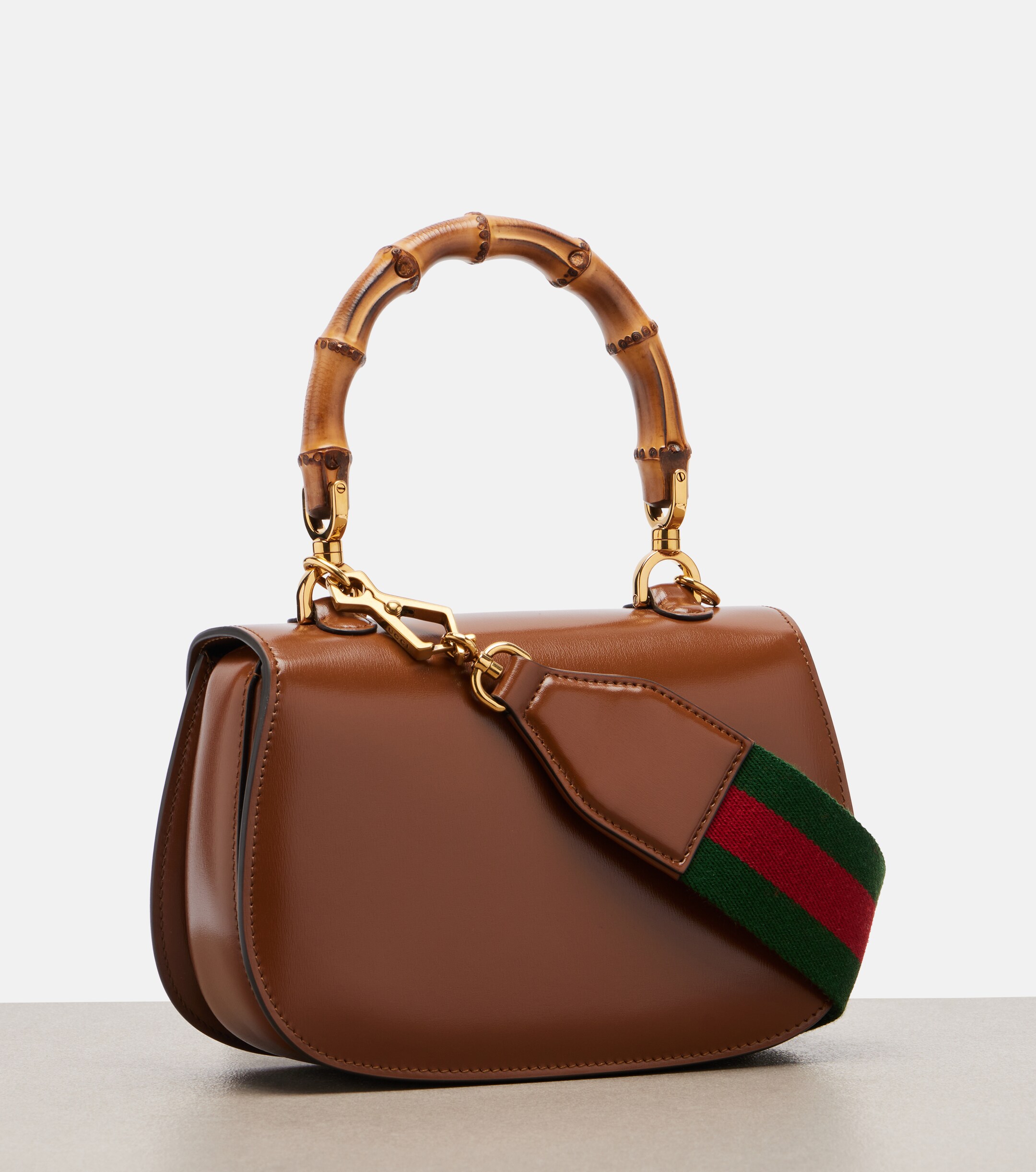 Gucci Gucci Bamboo 1947 Small leather top-handle bag