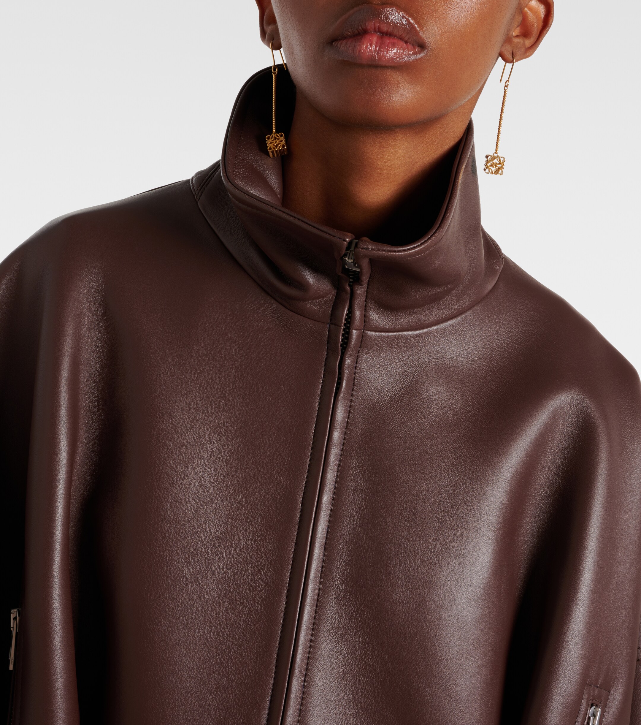 Loewe Balloon leather jacket