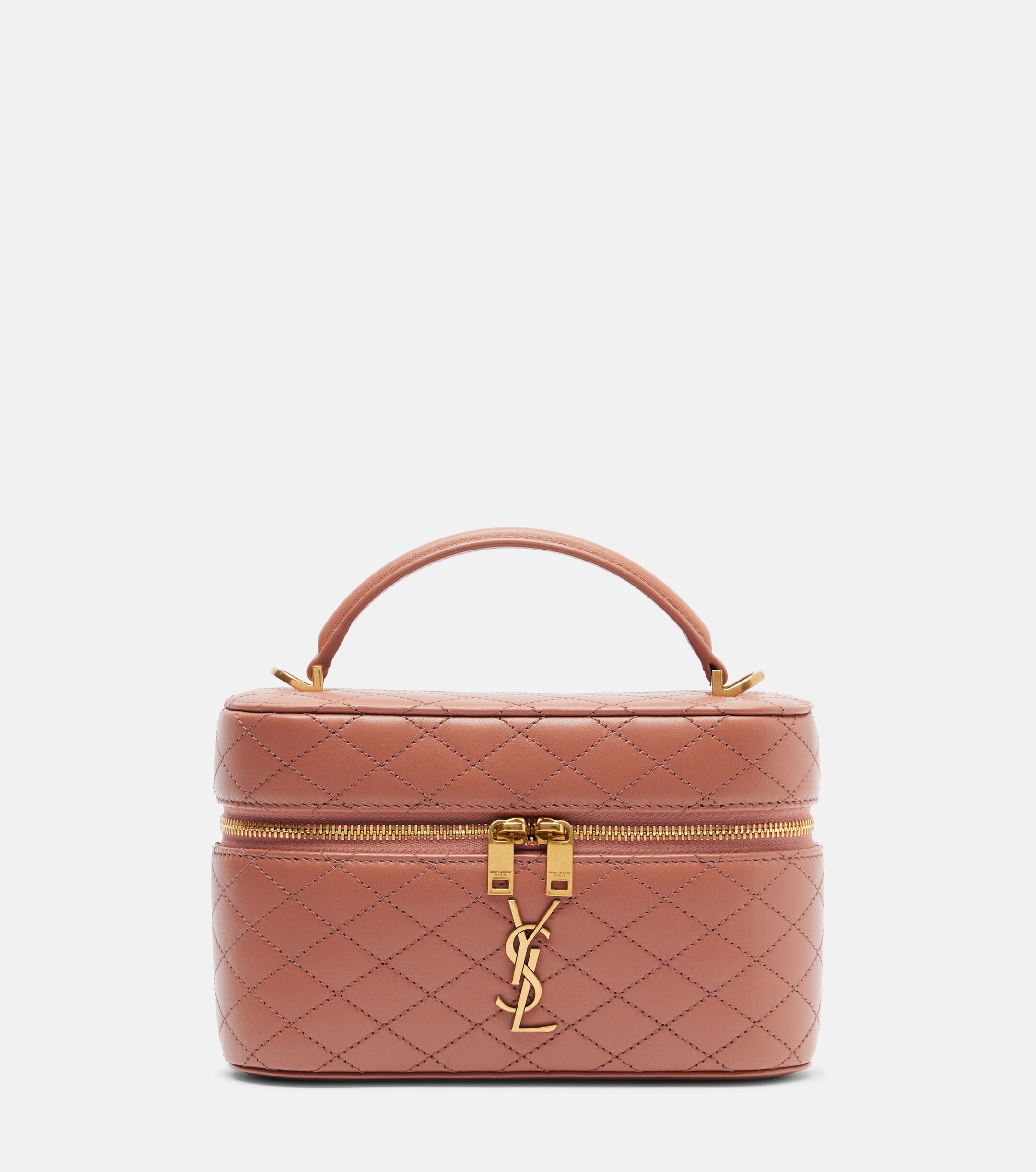Saint Laurent Gaby quilted leather vanity bag