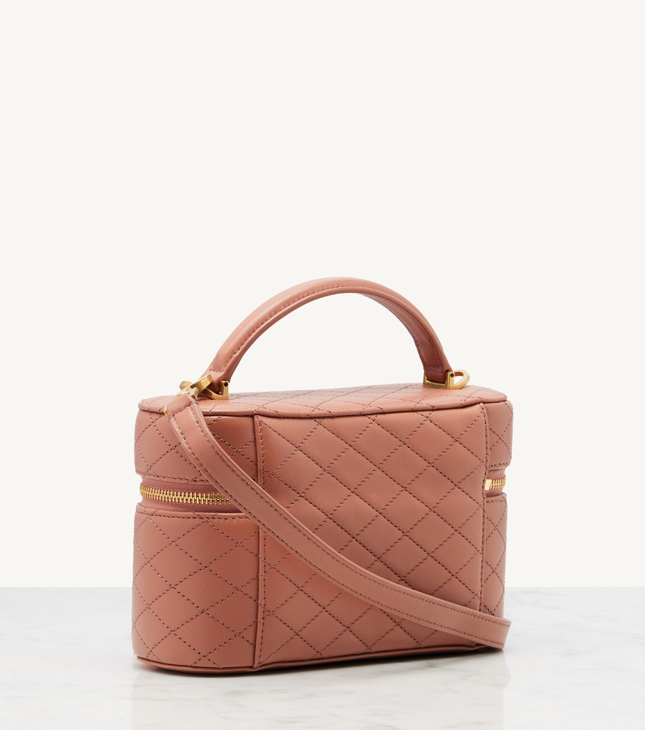 Saint Laurent Gaby quilted leather vanity bag