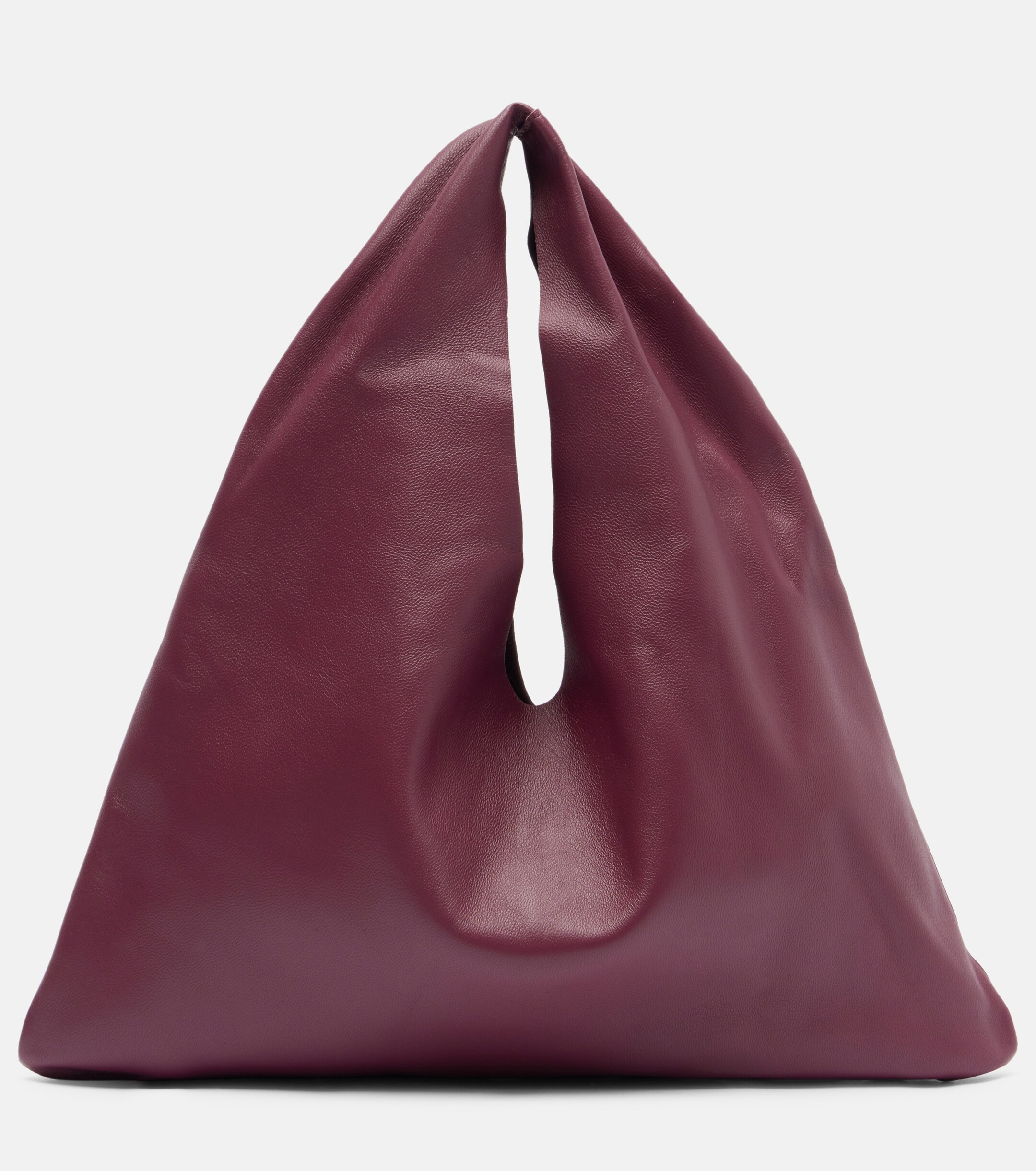 The Row Bindle Small leather top-handle bag