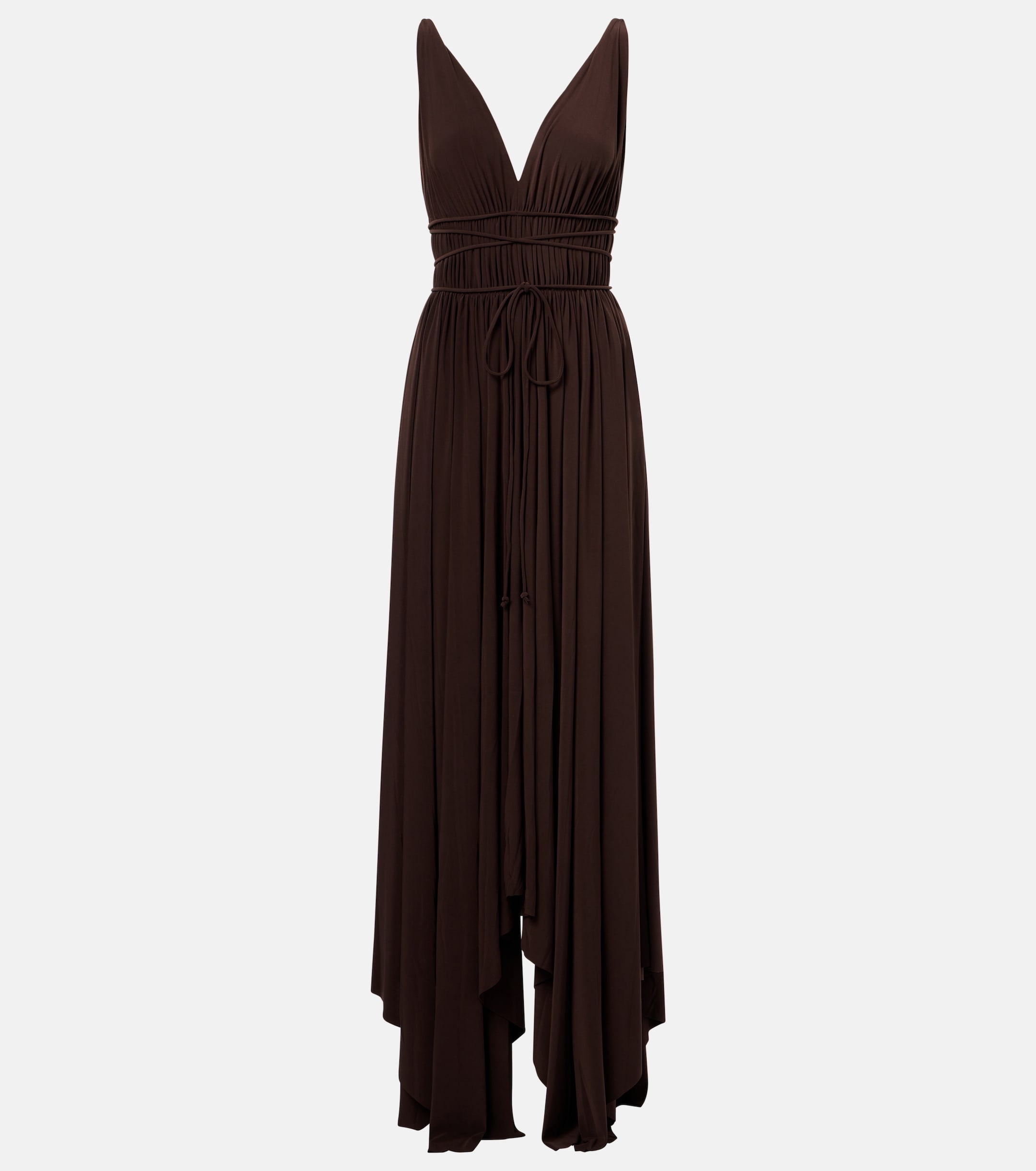 navy bridesmaid dresses knee length Halter A-Line Chiffon Midi Bridesmaid Dress in Dark Navy, Dark Navy / 20 main image 0