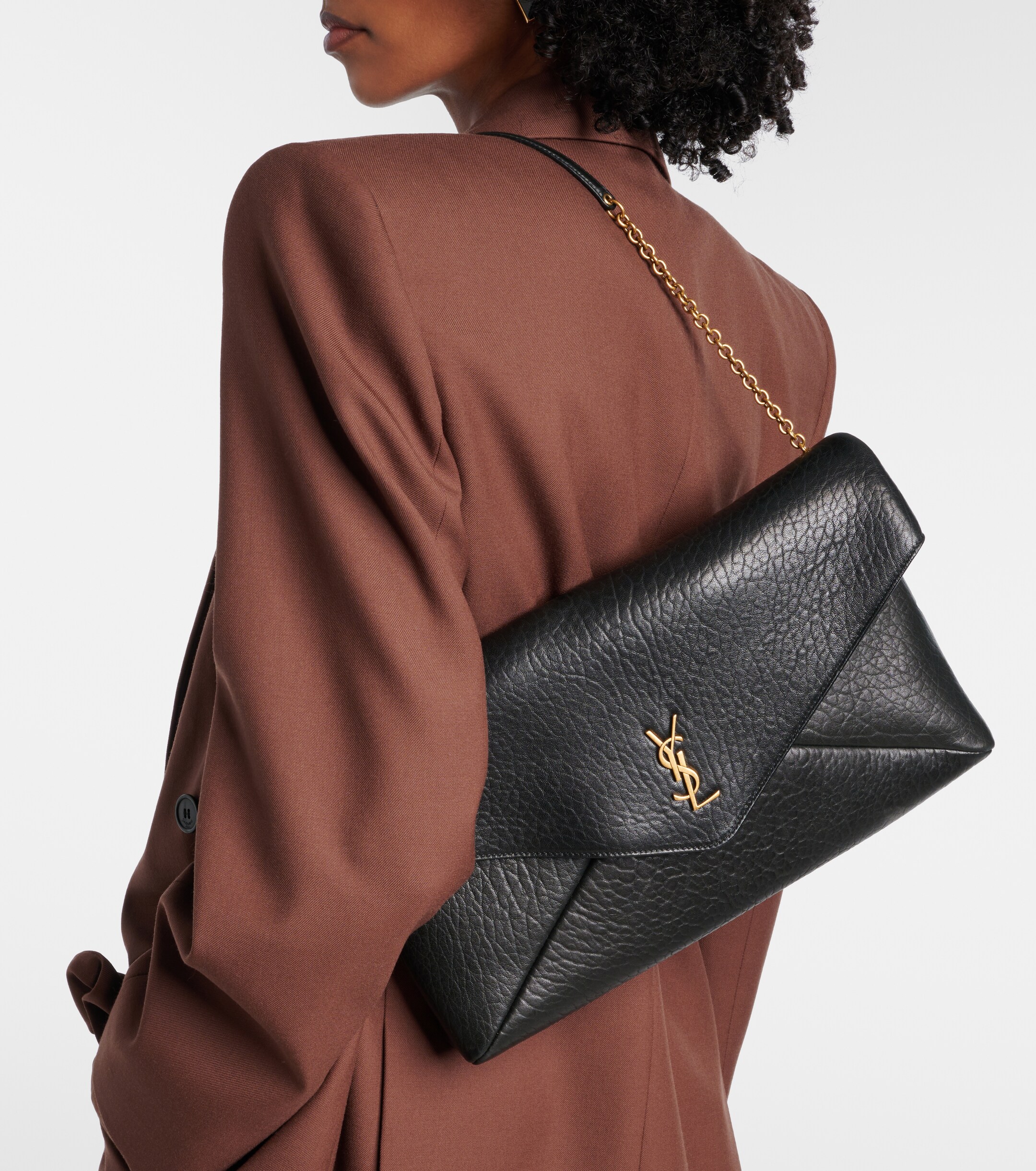 Saint Laurent Cassandre XXL leather shoulder bag