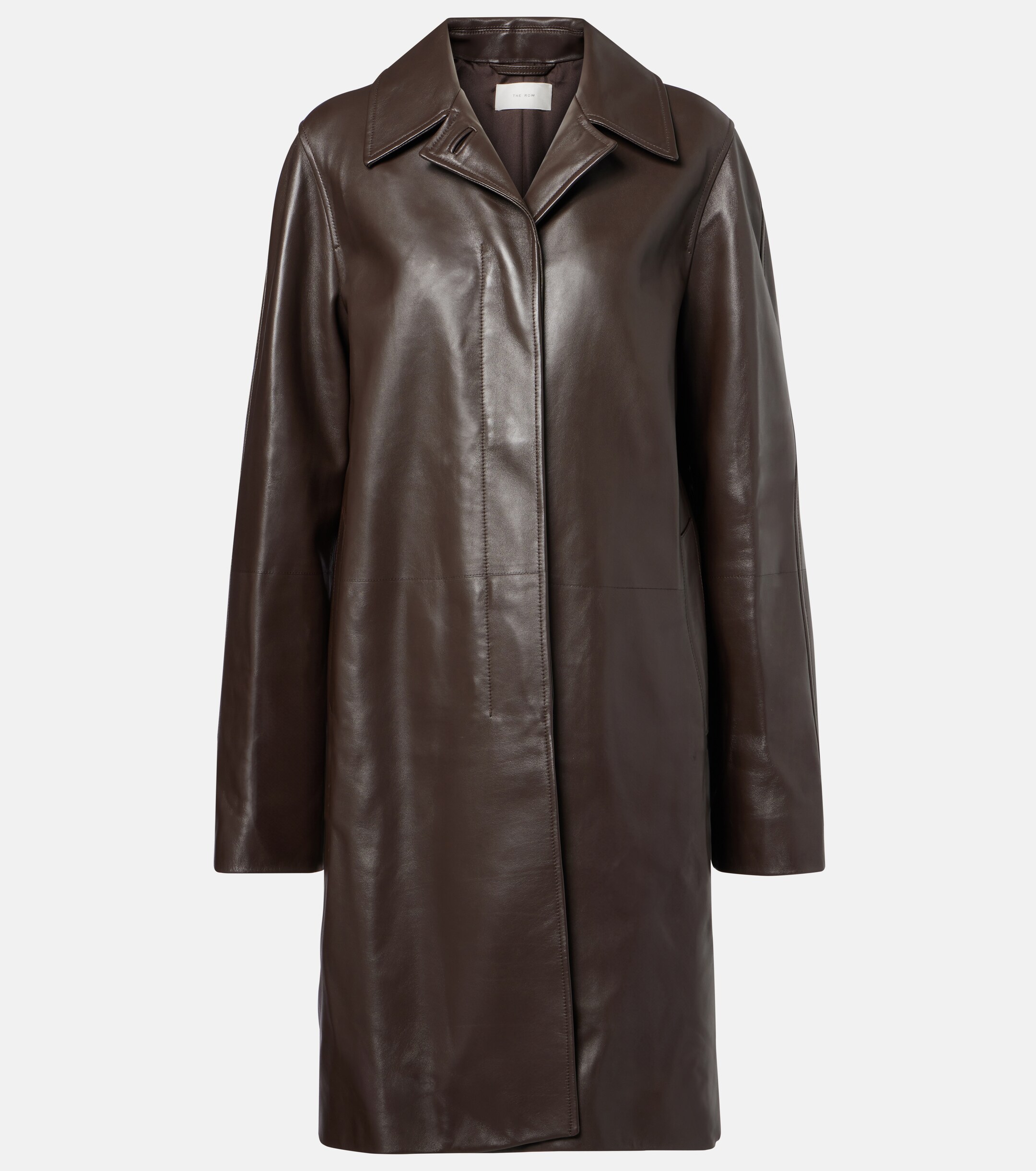 The Row Gracia leather jacket thumbnail