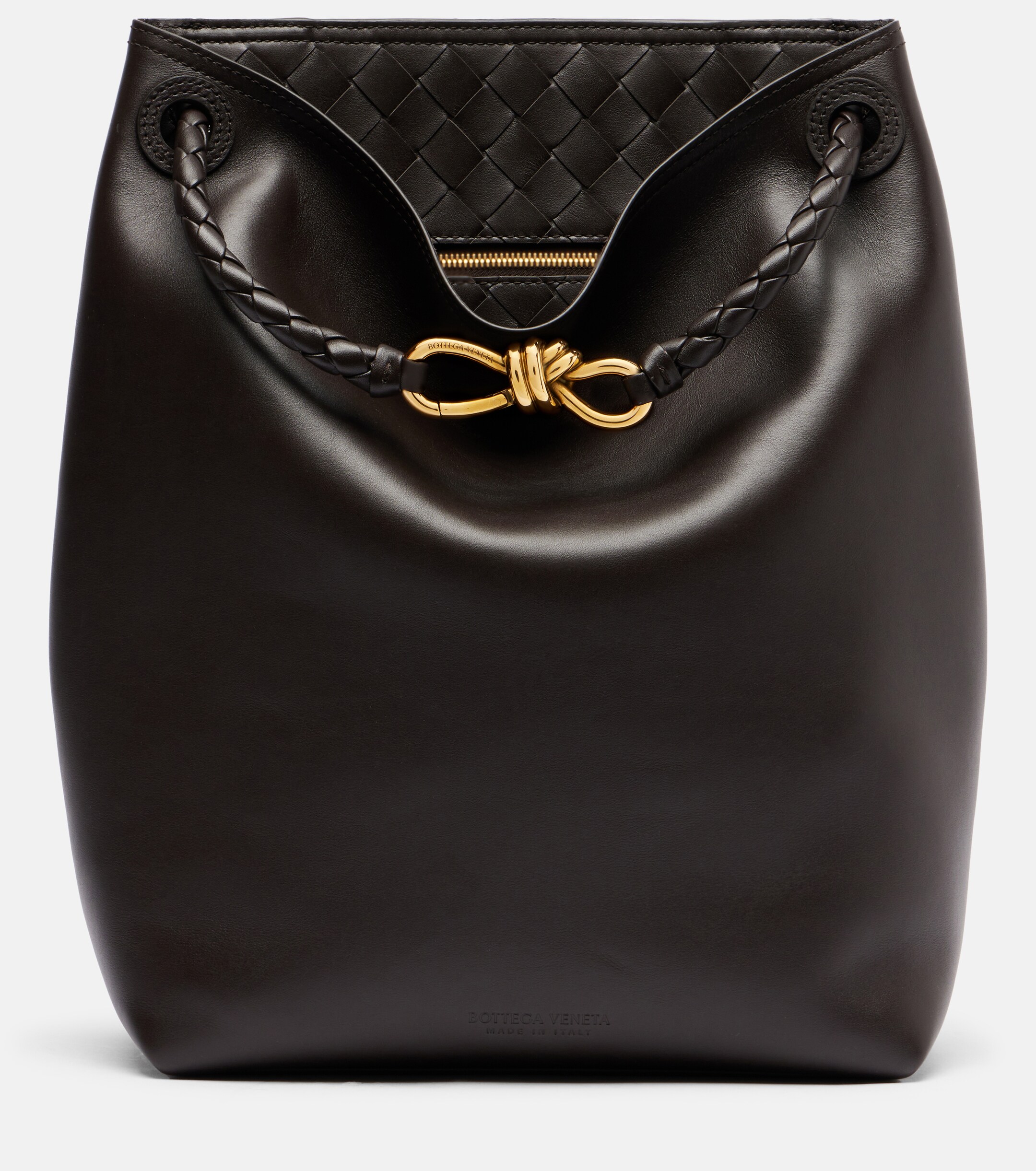 Bottega Veneta Andiamo Small leather bucket bag