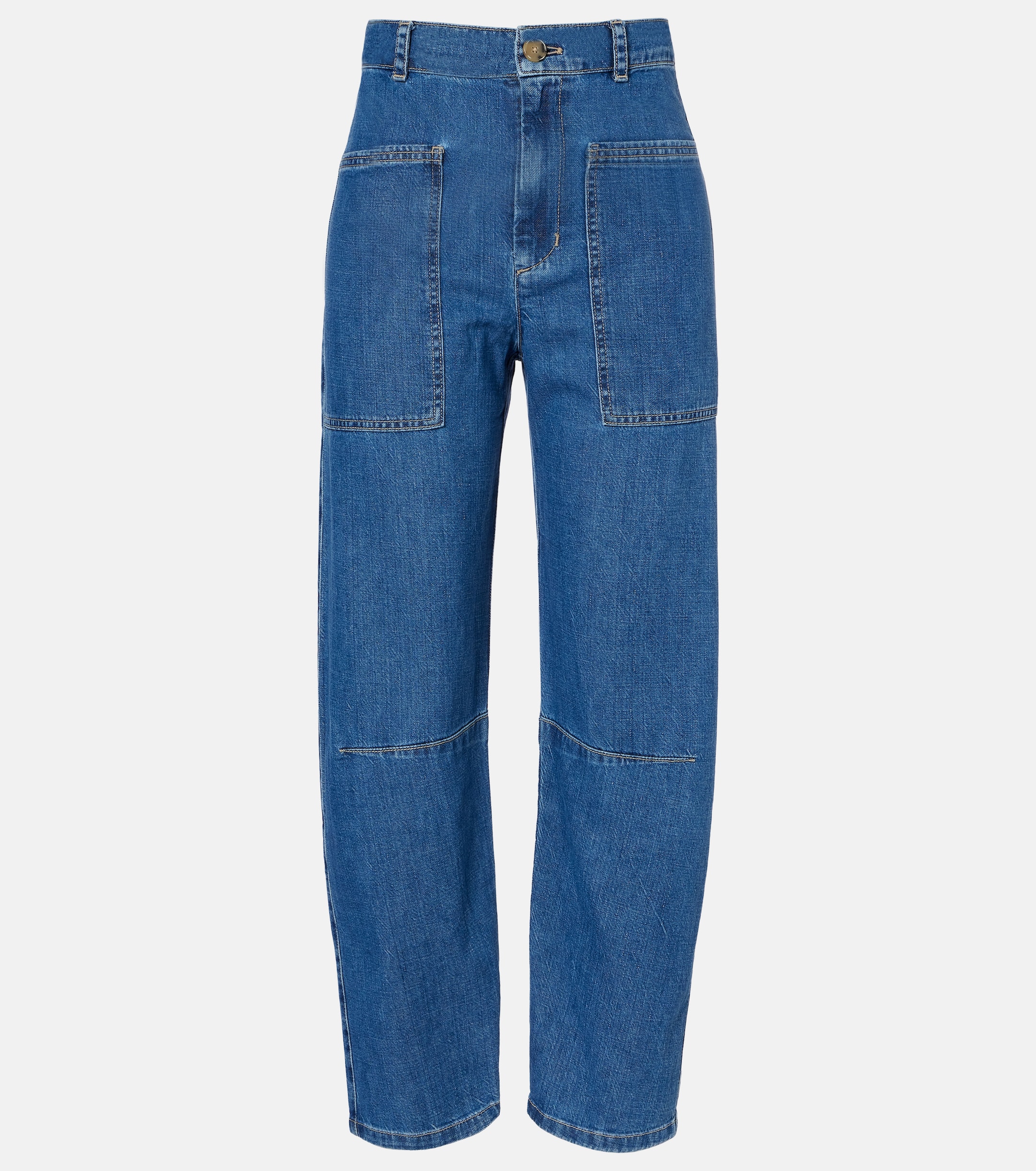 Velvet Farah high-rise tapered jeans thumbnail