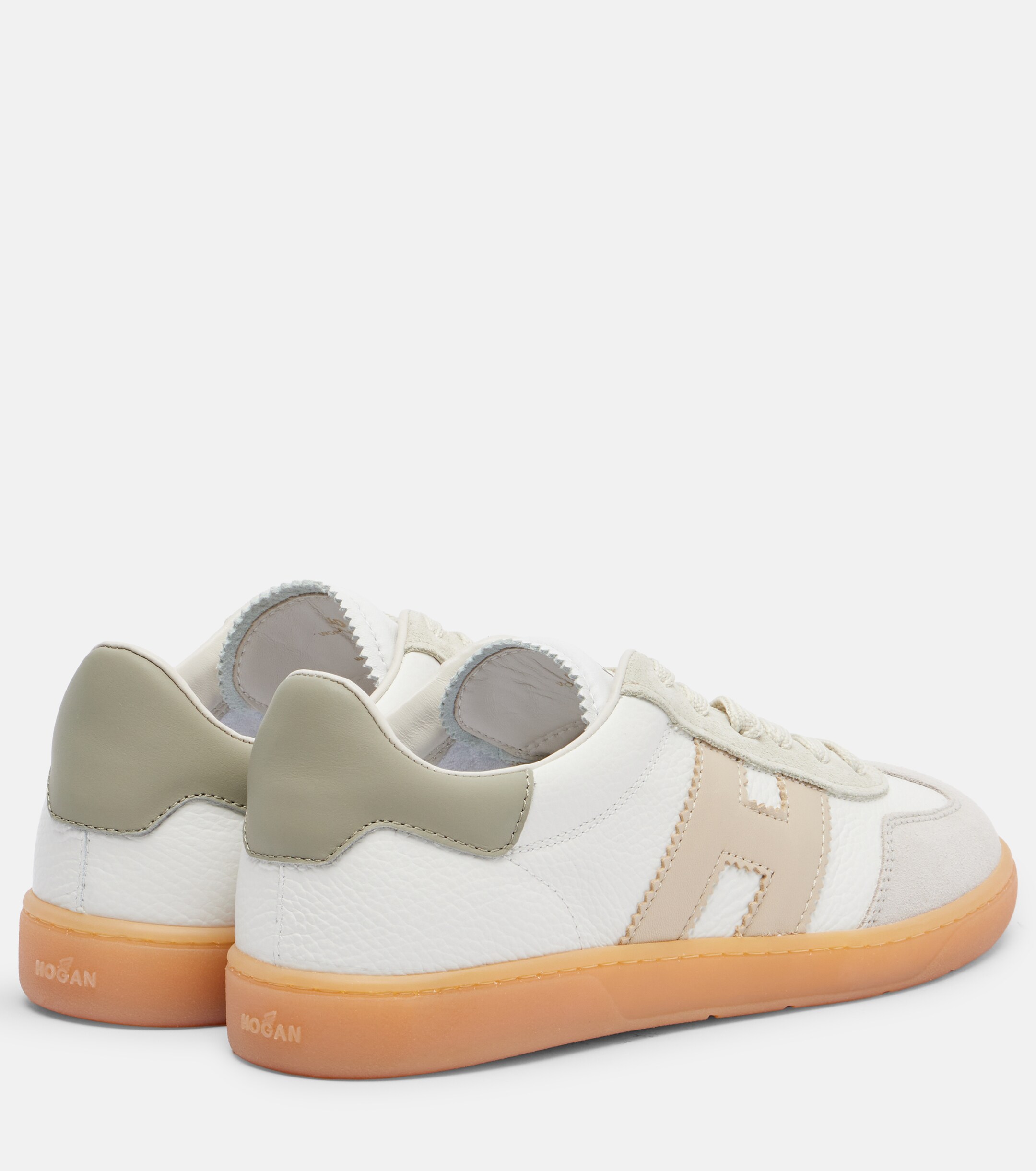 Hogan Cool Allacciato H suede sneakers