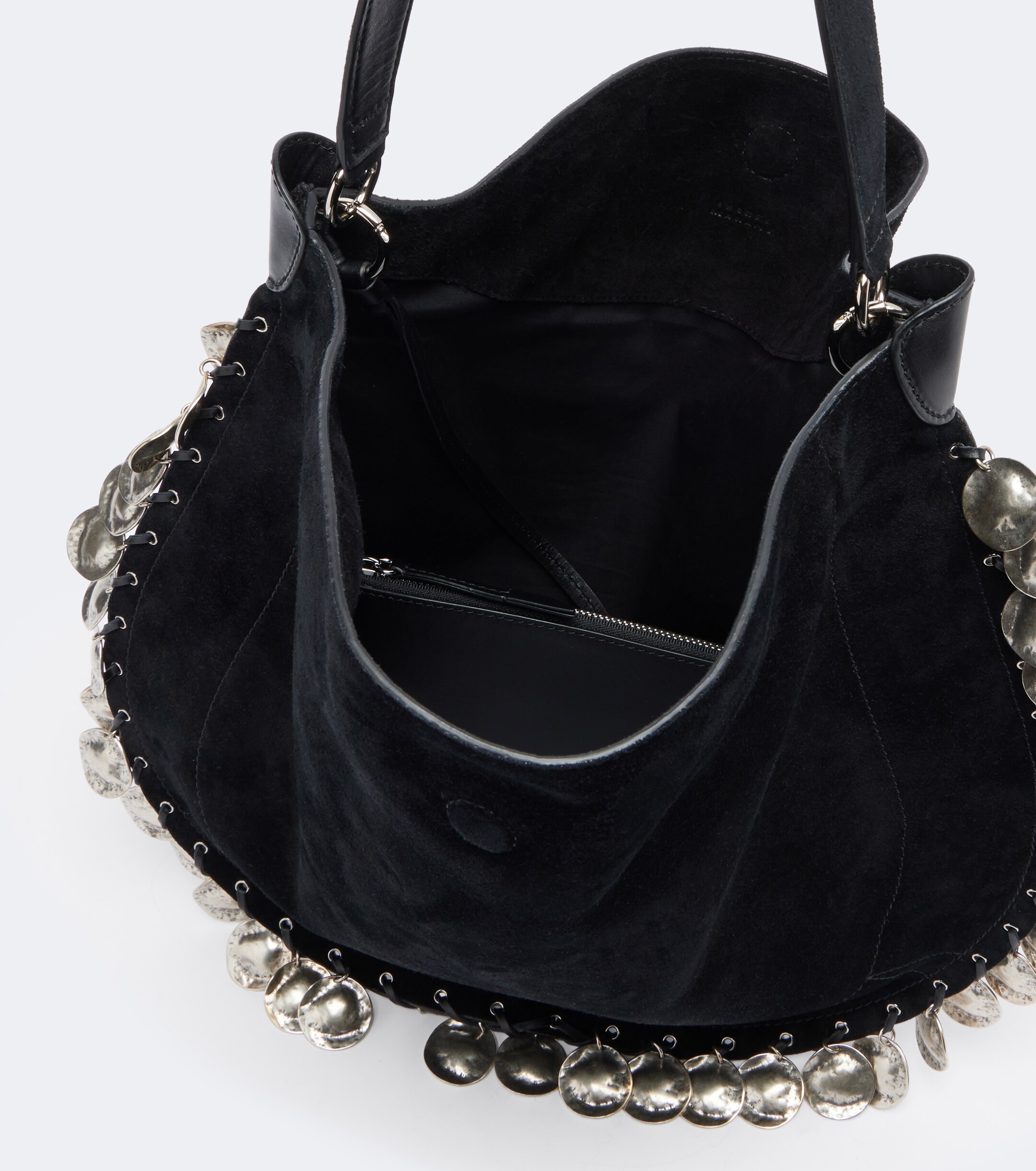 Isabel Marant Oskan Soft Medium suede shoulder bag