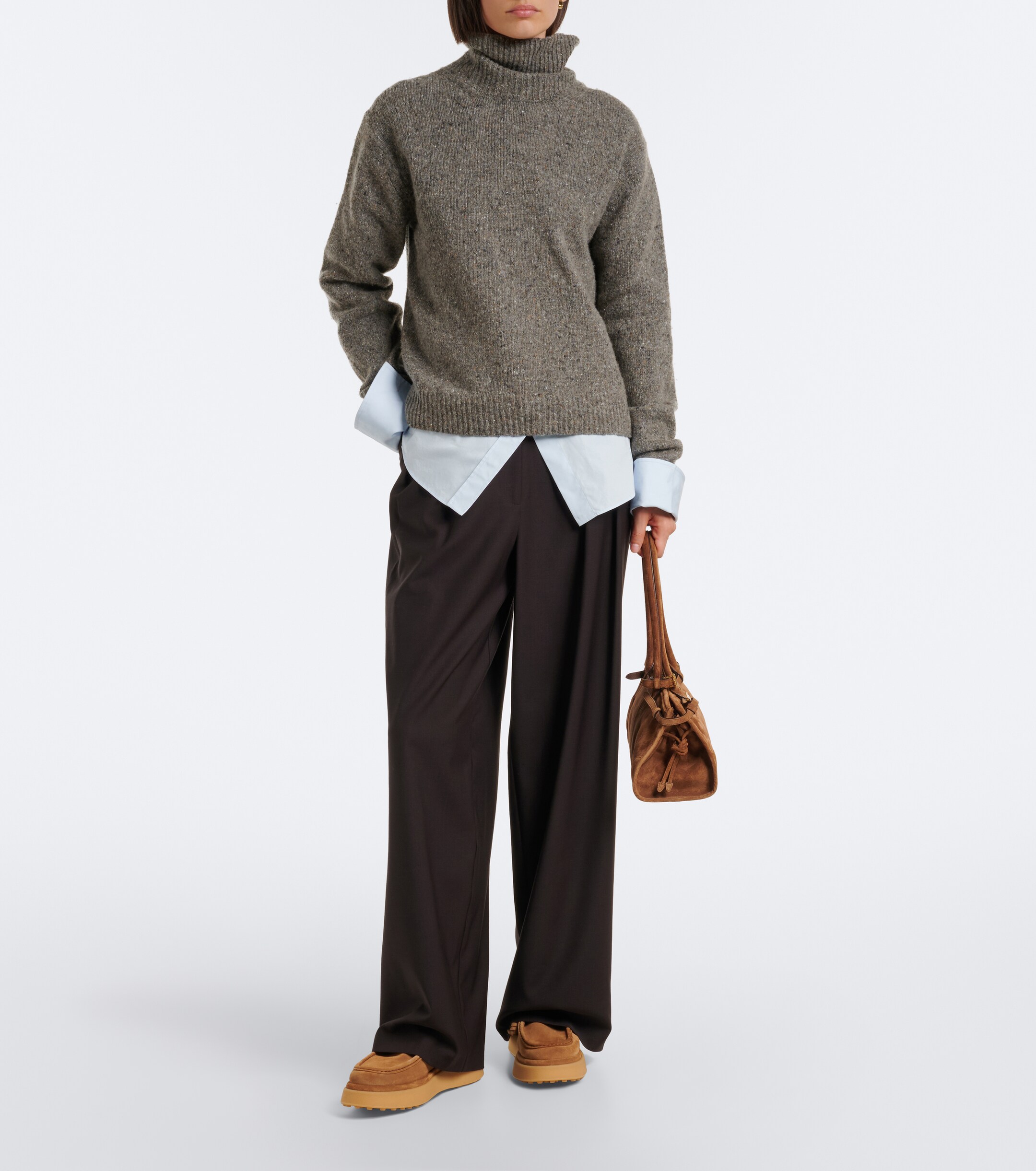 Tod's Tod's Gommino suede platform mules