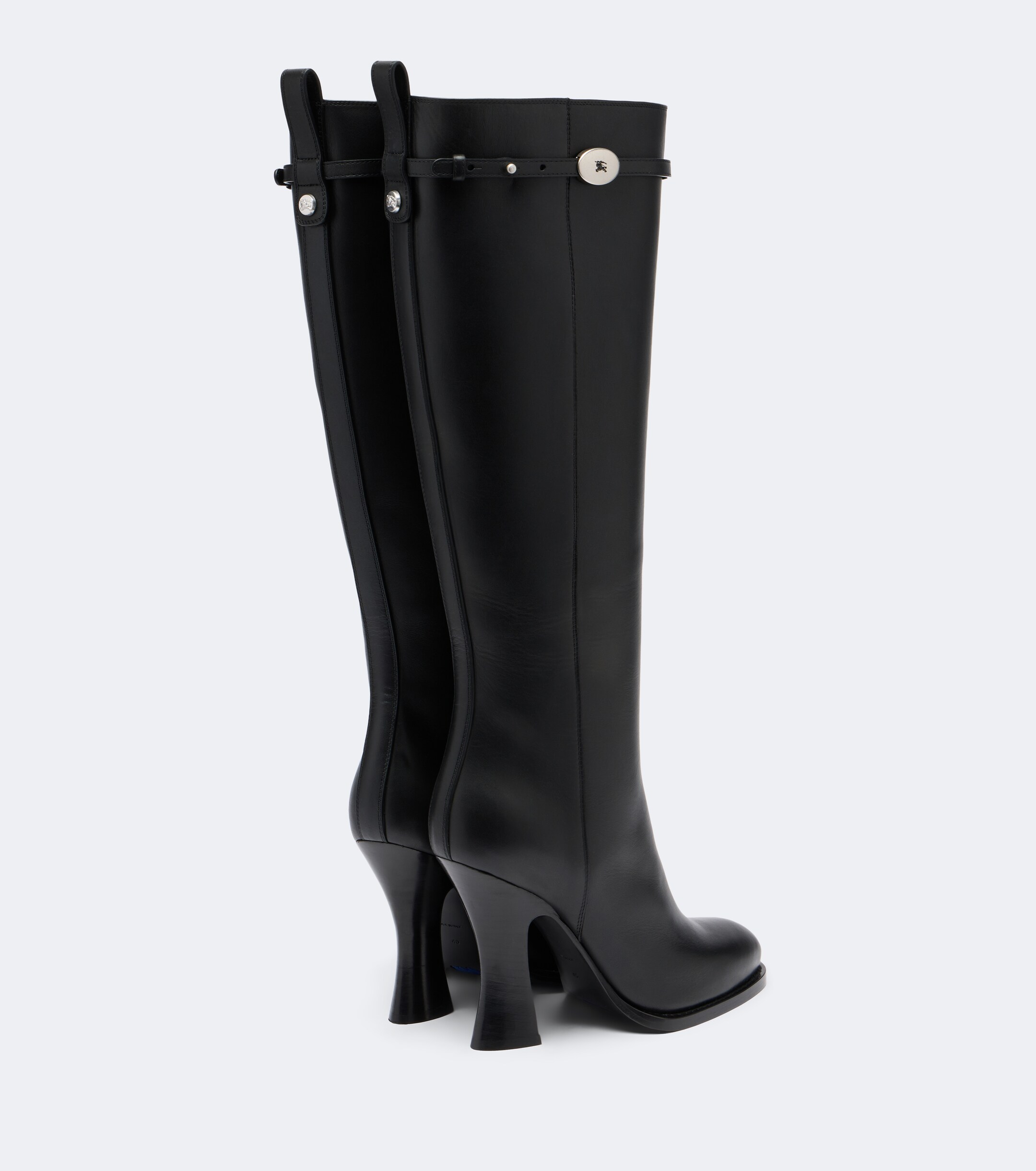 Burberry Burberry EKD leather knee-high boots
