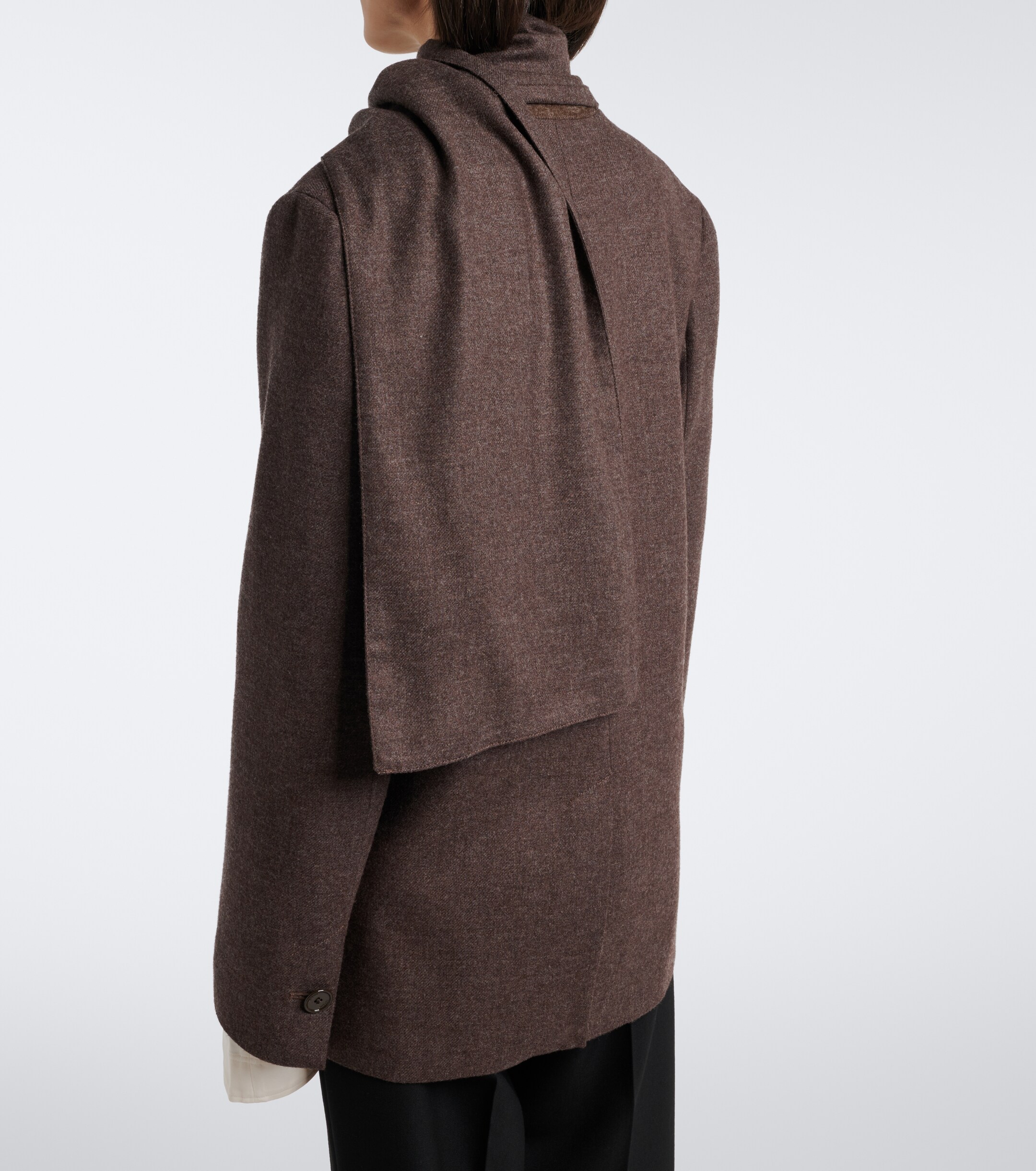 TOTEME Toteme Scarf-detail blazer