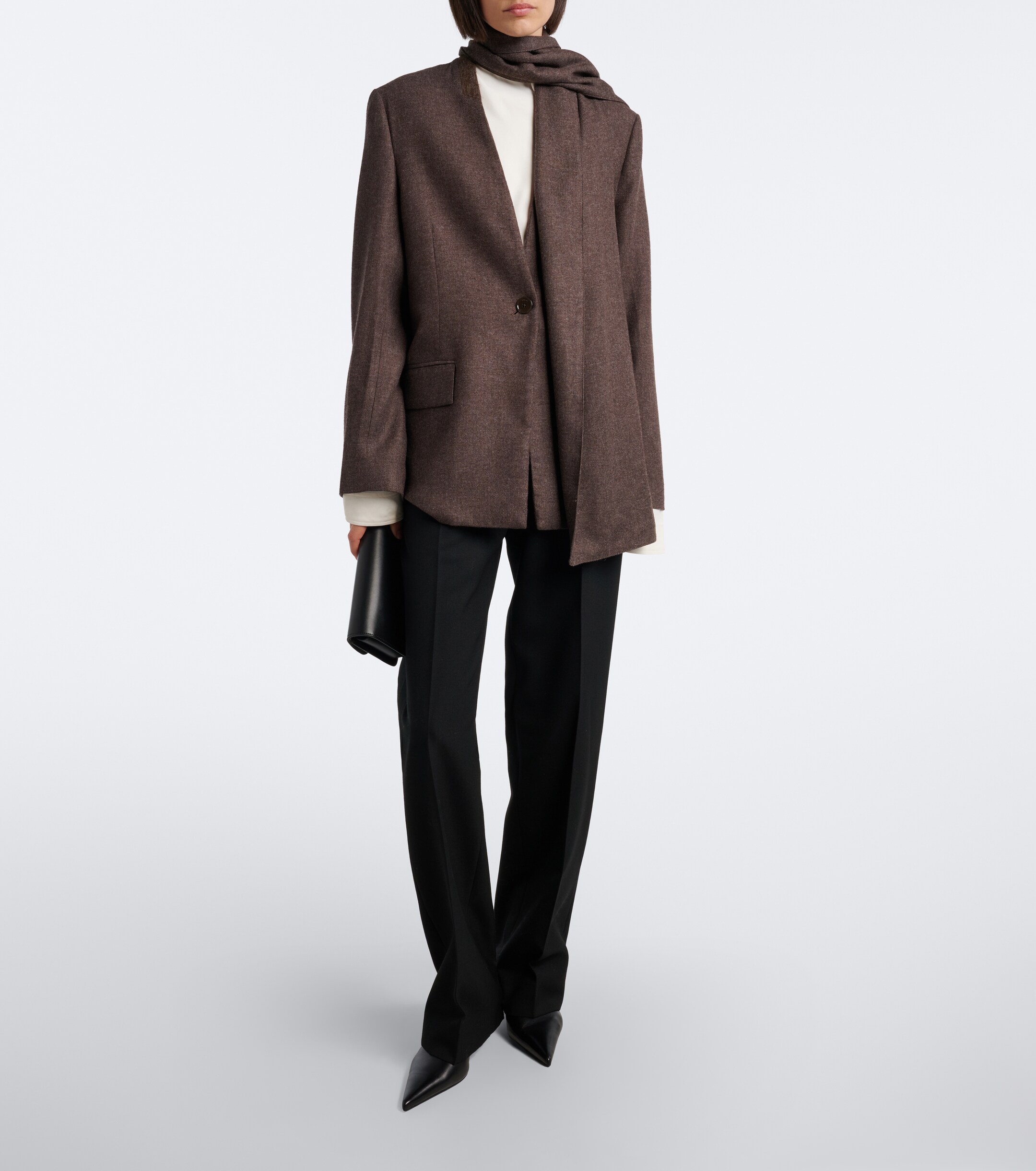 TOTEME Toteme Scarf-detail blazer