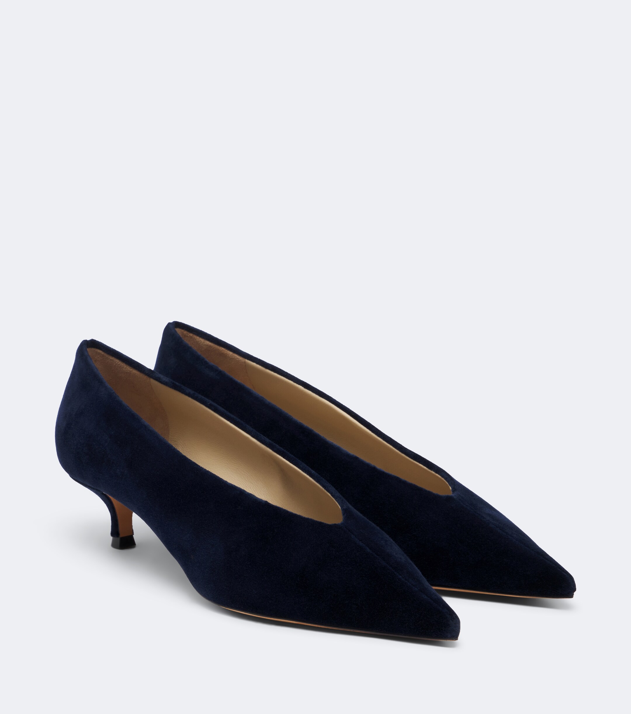 LE MONDE BERYL Le Monde Béryl Babouche velvet pumps
