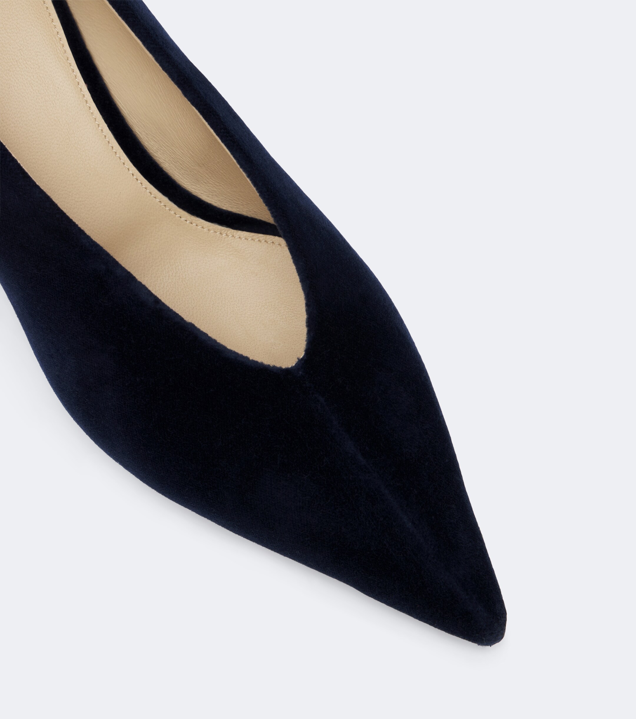 LE MONDE BERYL Le Monde Béryl Babouche velvet pumps