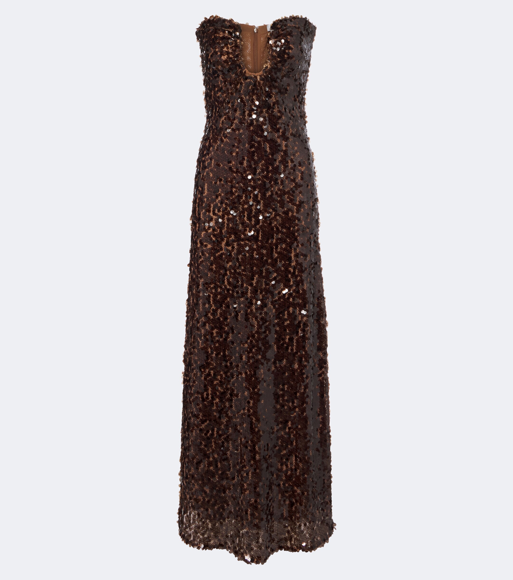 Christopher Esber Christopher Esber Opaline sequined bustier gown