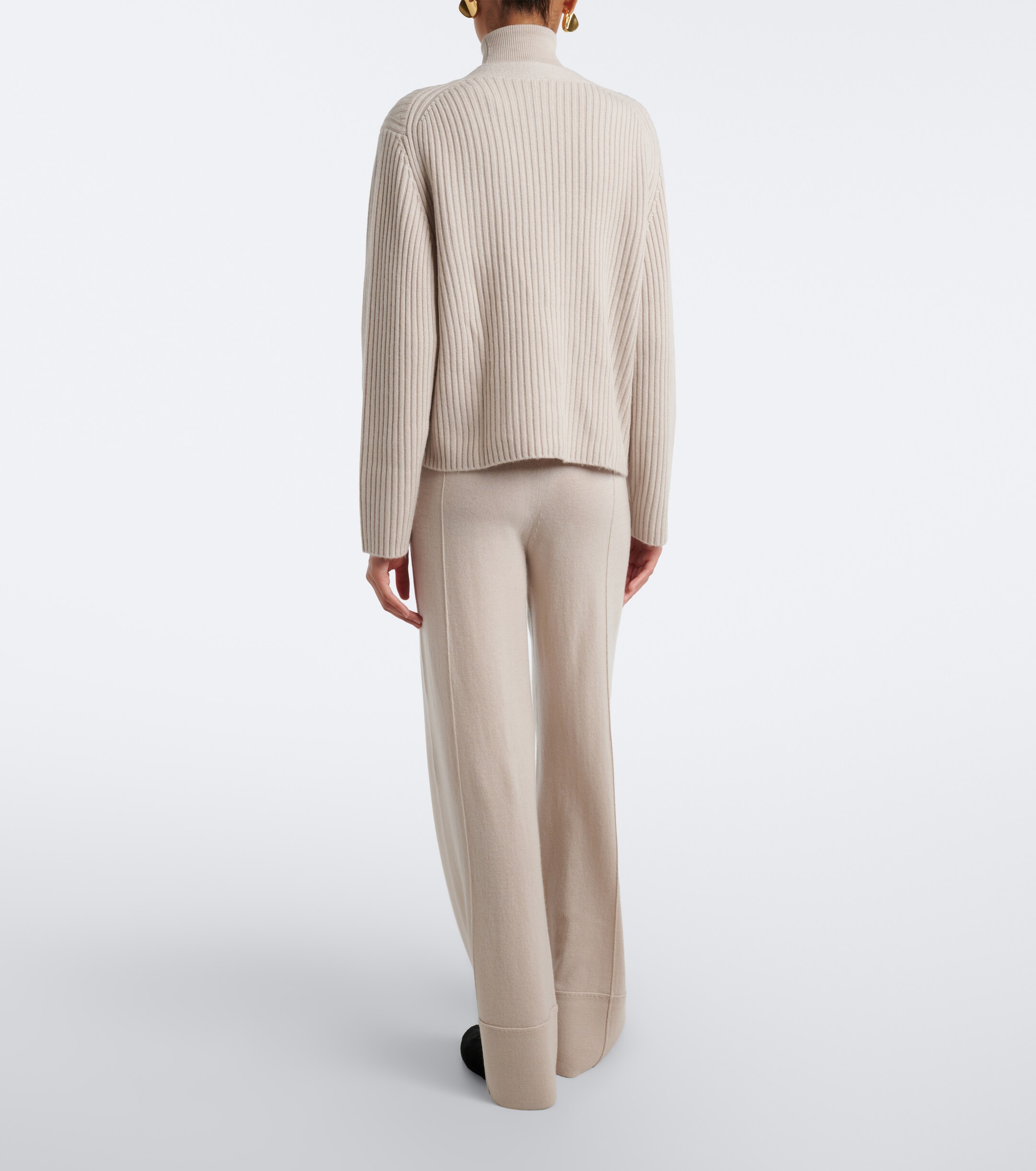 Jardin des Orangers Jardin des Orangers Wool and cashmere wide-leg pants