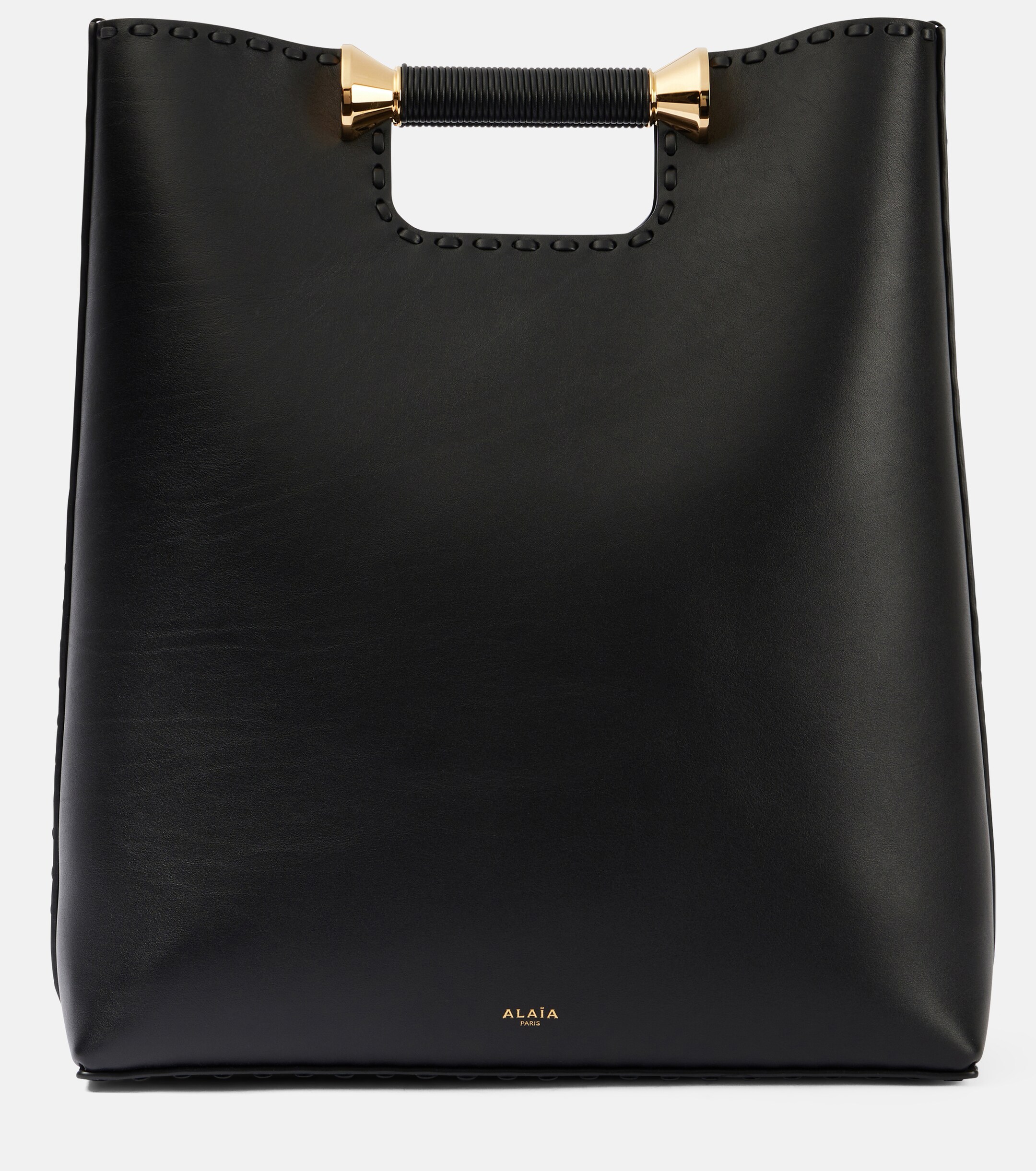 Alaïa Bobine leather tote bag