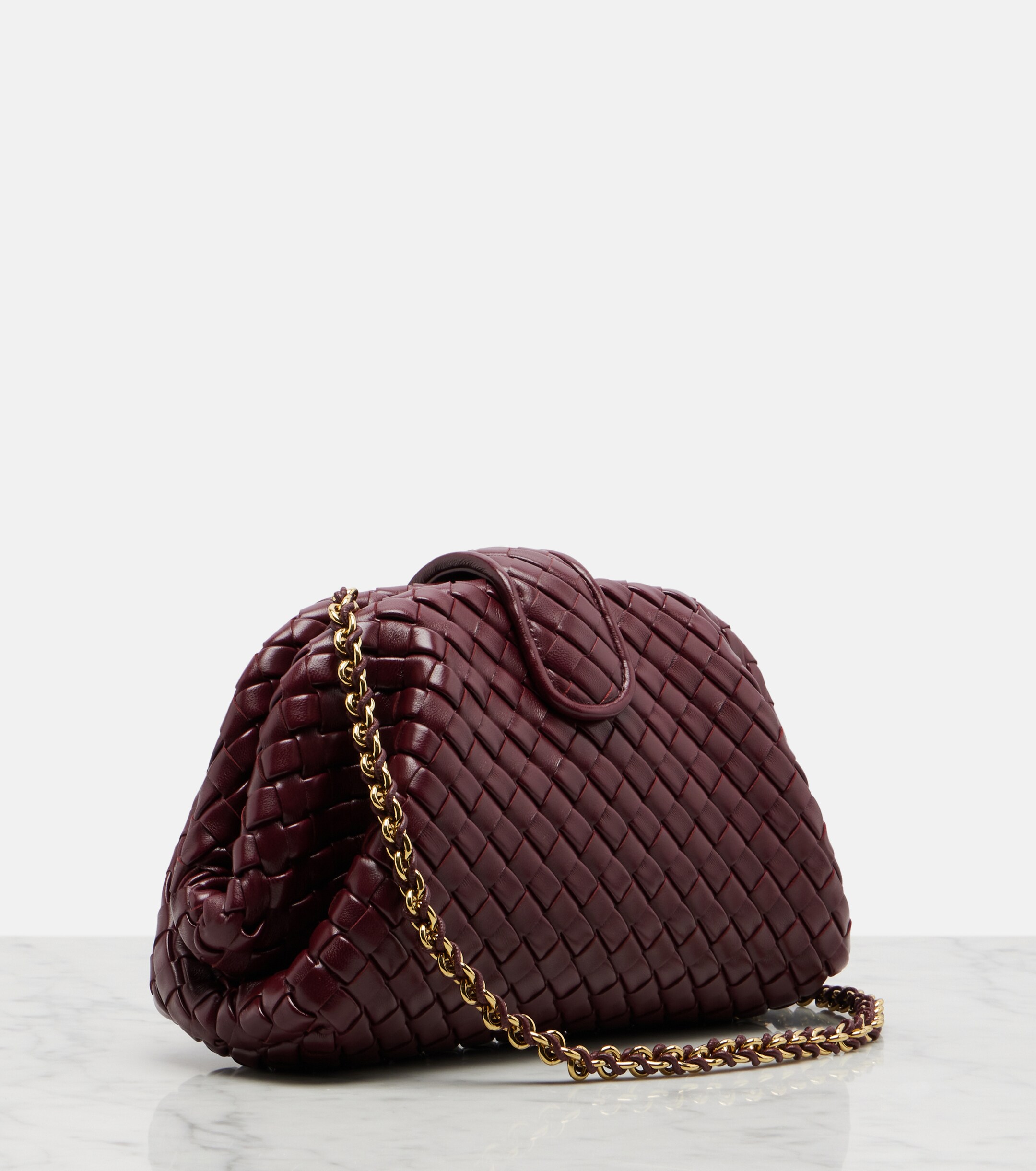 Bottega Veneta Lauren 1980 Small Intrecciato leather clutch
