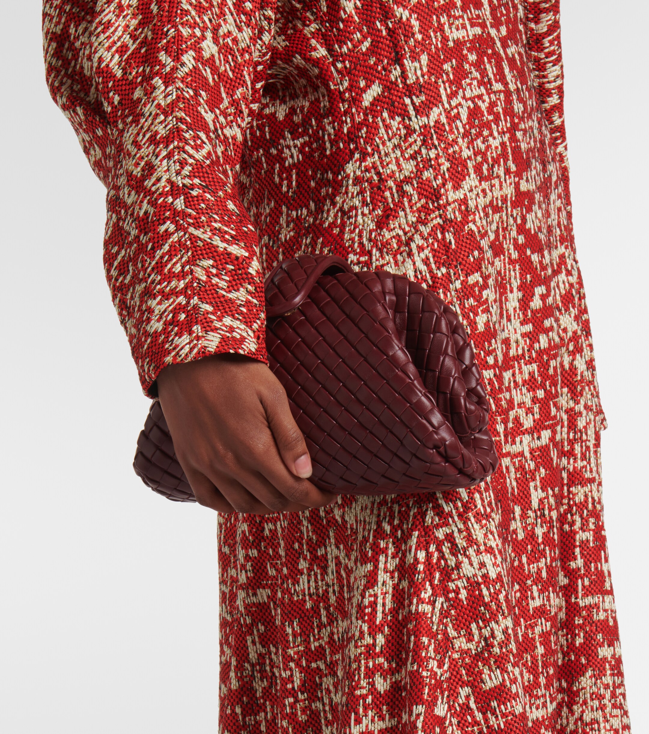 Bottega Veneta Lauren 1980 Small Intrecciato leather clutch
