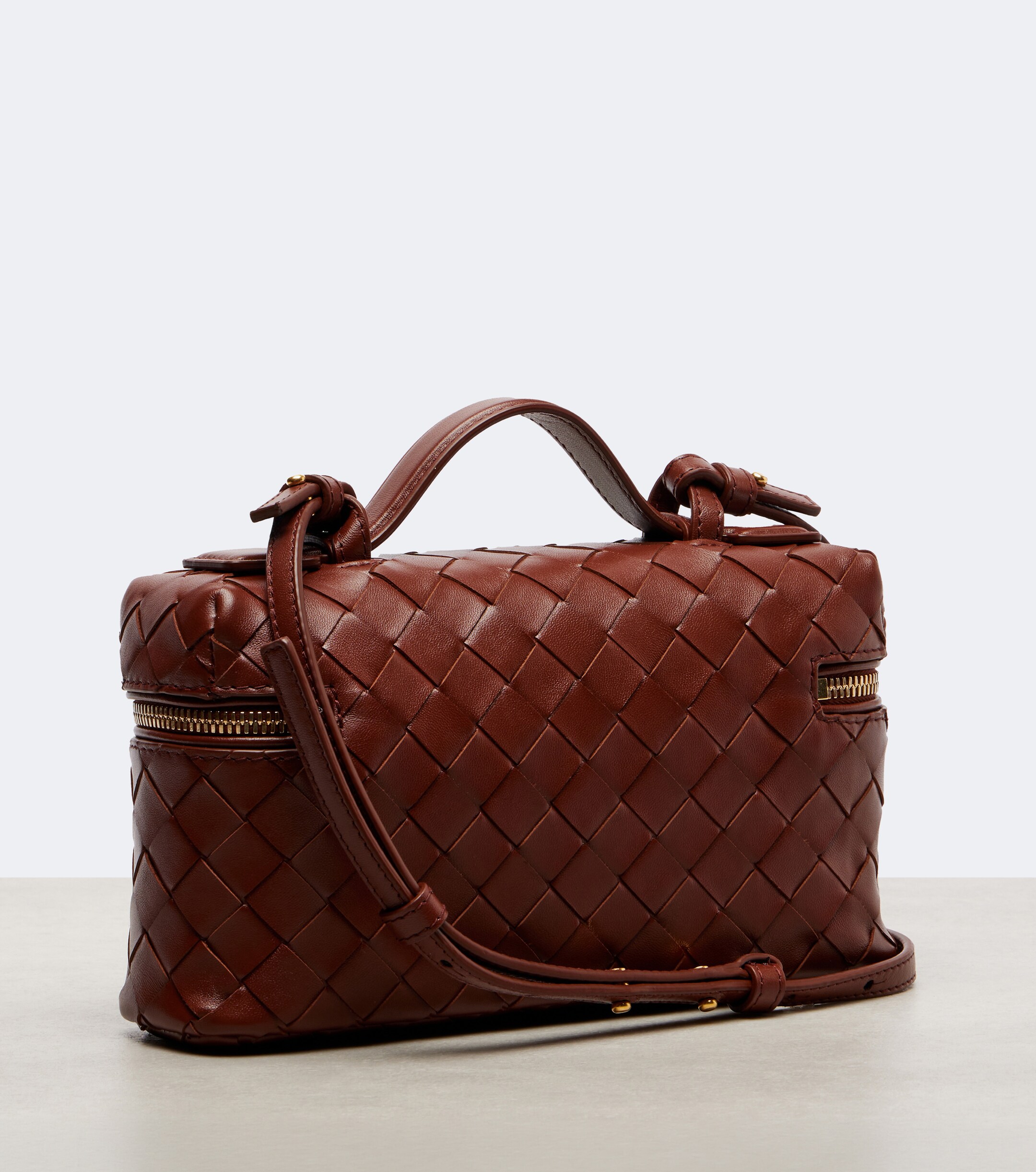 Bottega Veneta Bang Bang Intrecciato leather vanity bag