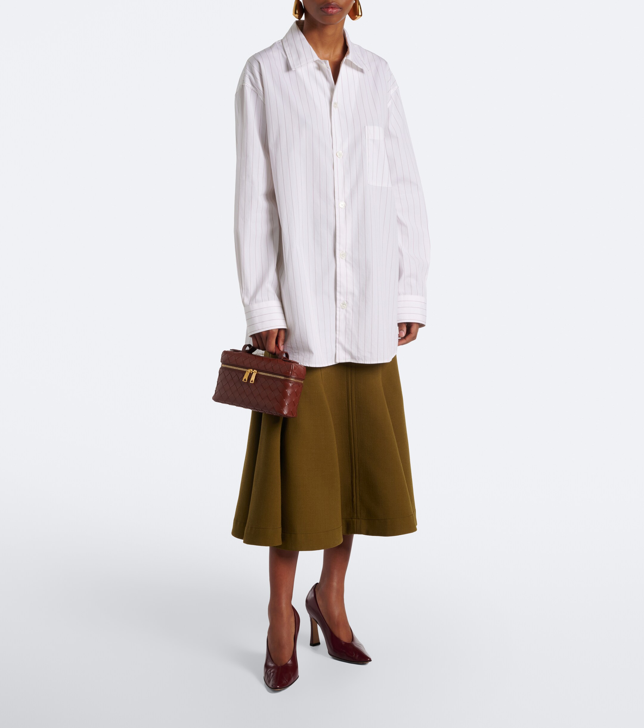 Bottega Veneta Bang Bang Intrecciato leather vanity bag