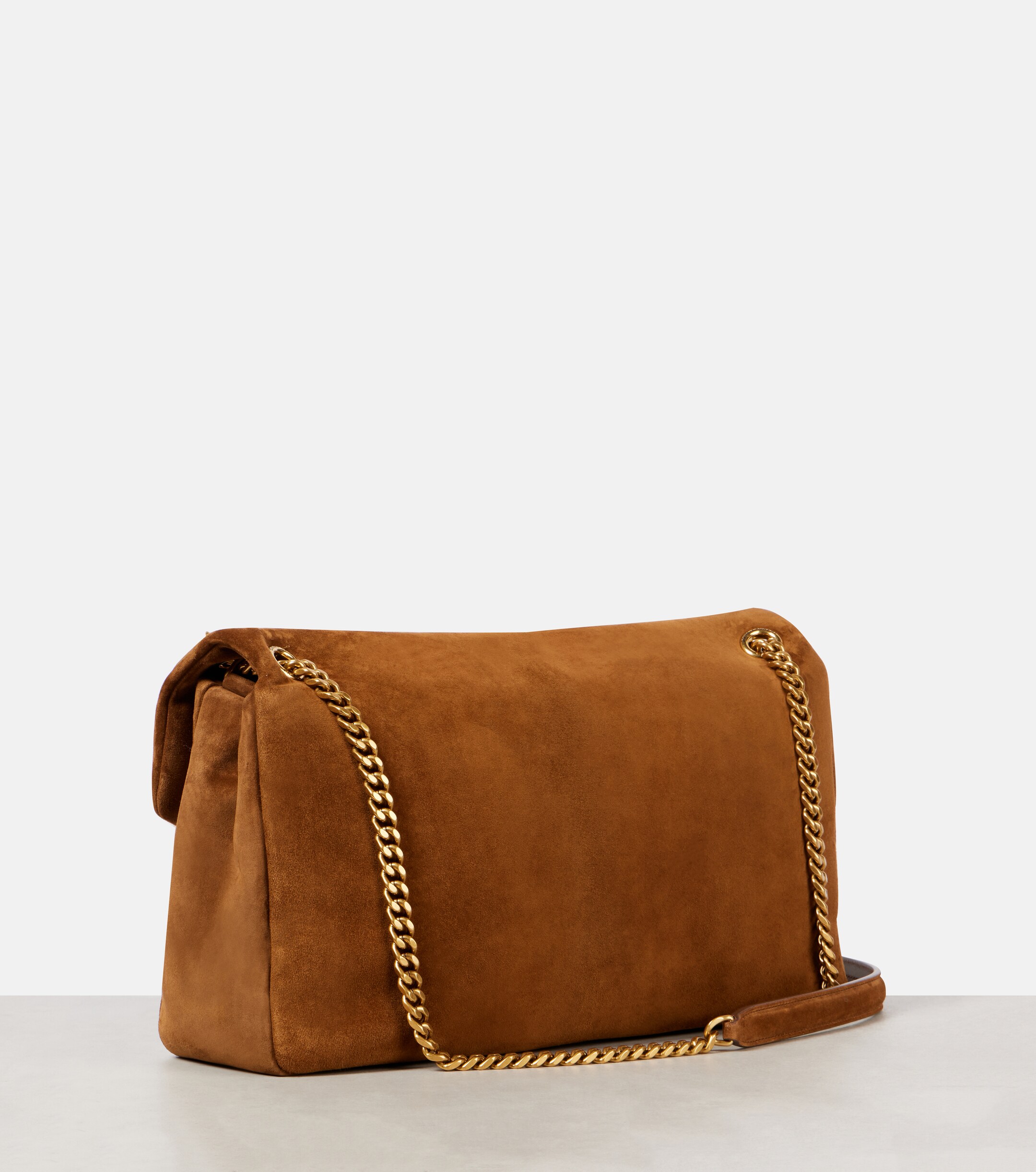 Saint Laurent Calypso Large suede shoulder bag