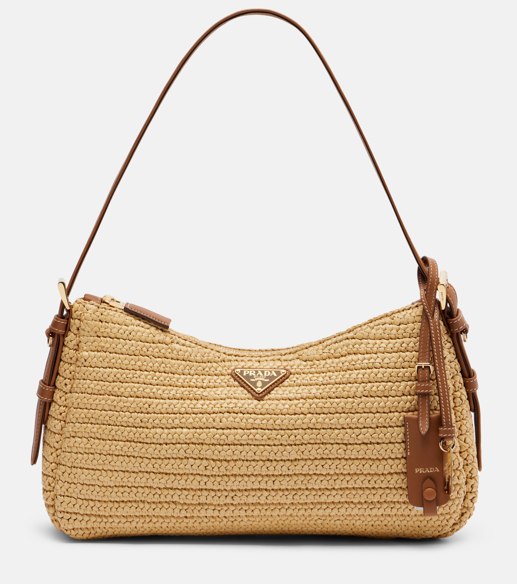 Prada Prada Aimée Large crochet shoulder bag