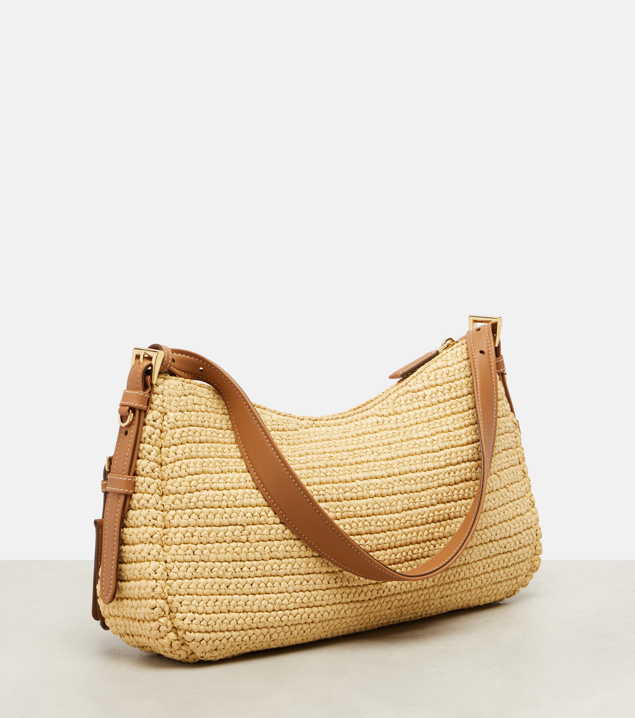 Prada Prada Aimée Large crochet shoulder bag