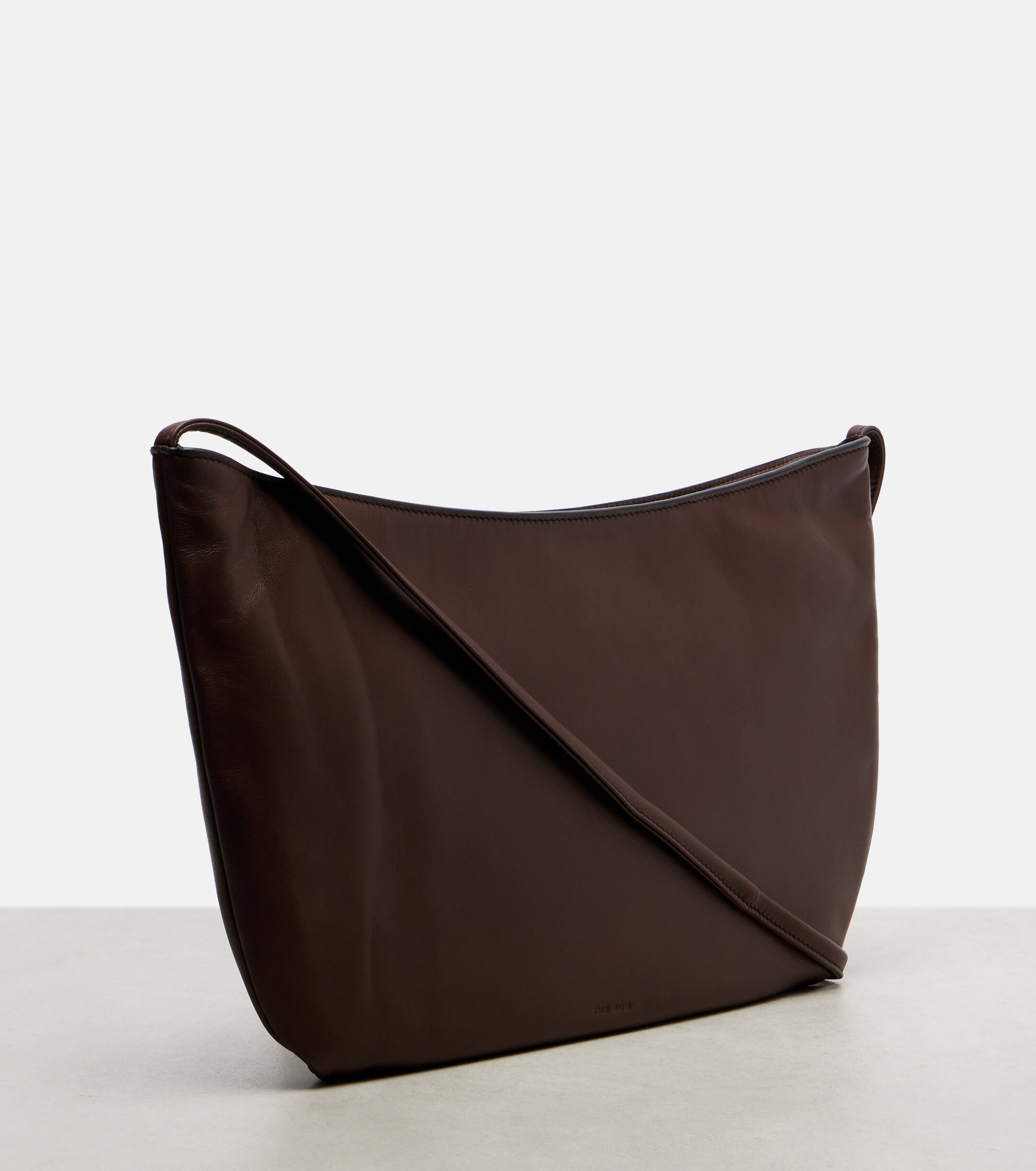 The Row EW Izzy Medium leather shoulder bag
