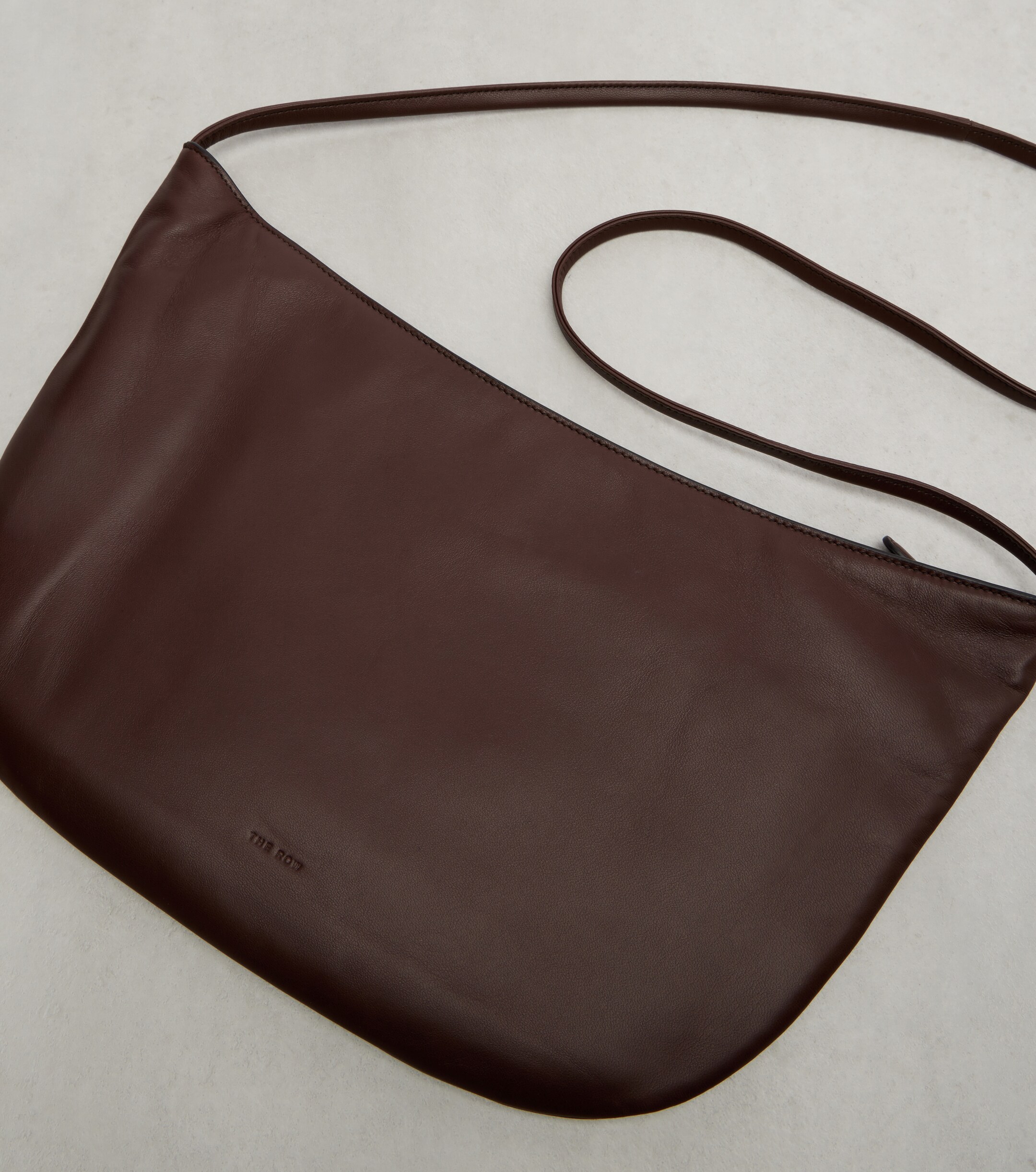 The Row EW Izzy Medium leather shoulder bag