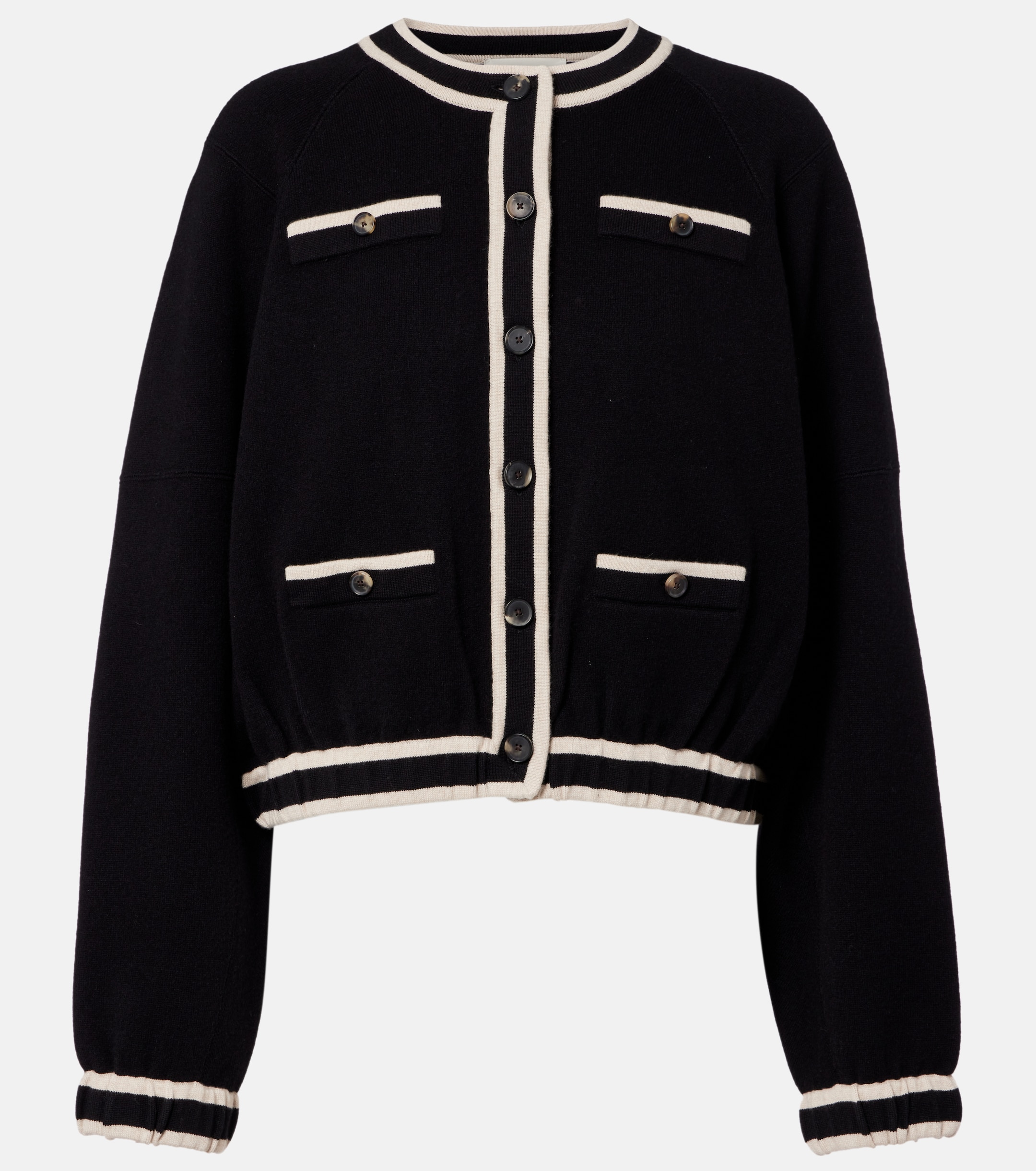 Tory Burch Wool and cashmere-blend jacket thumbnail