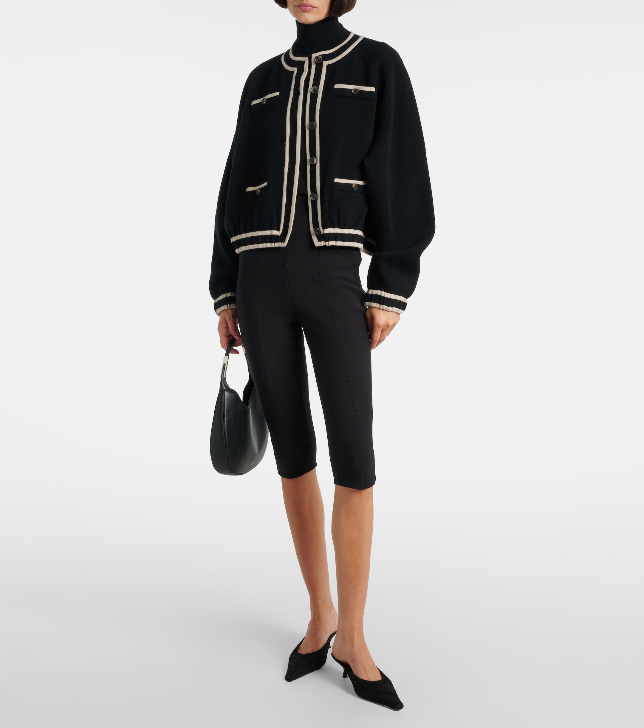 Tory Burch Wool and cashmere-blend jacket