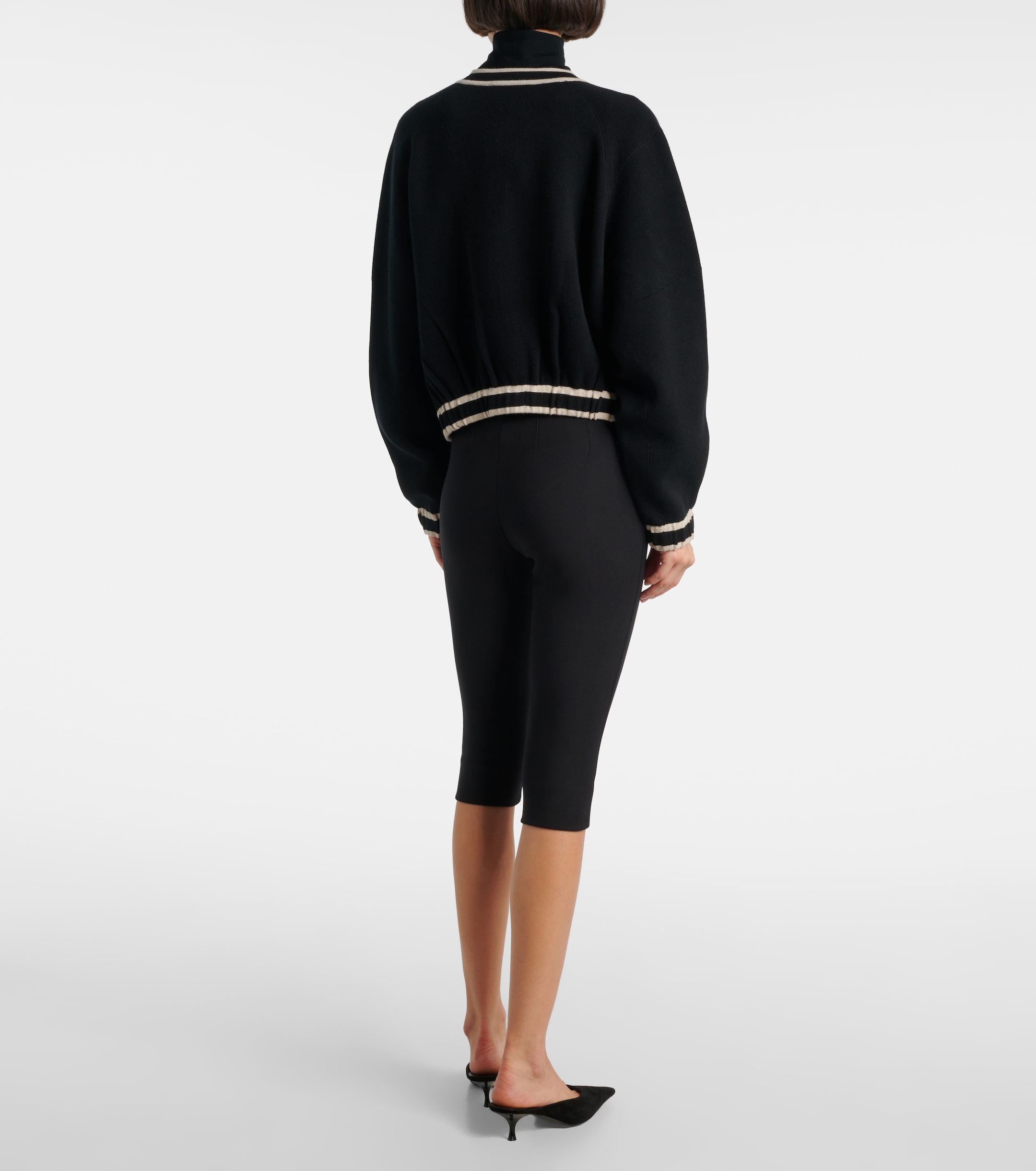Tory Burch Wool and cashmere-blend jacket thumbnail