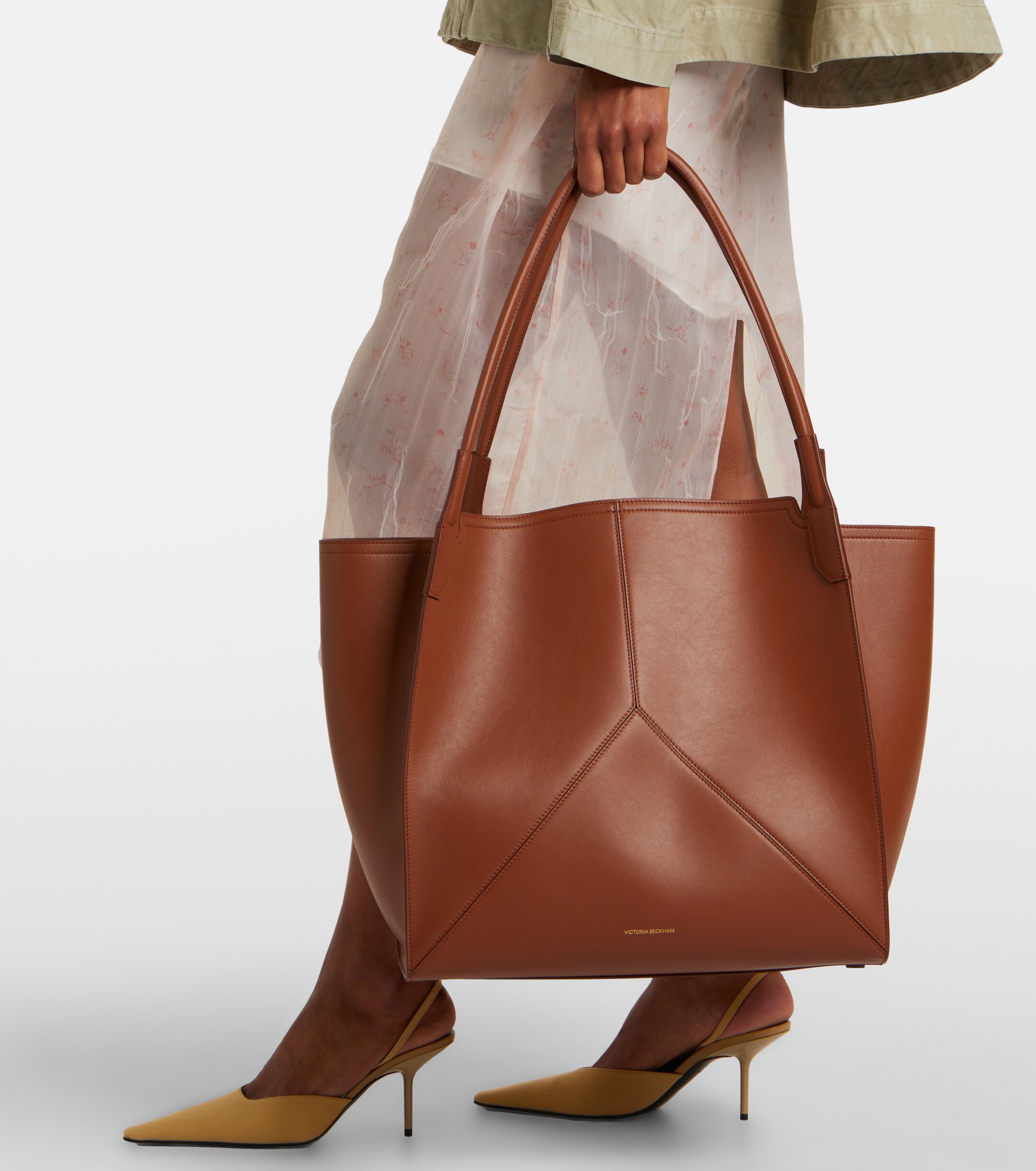 Victoria Beckham Victoria Large leather tote bag