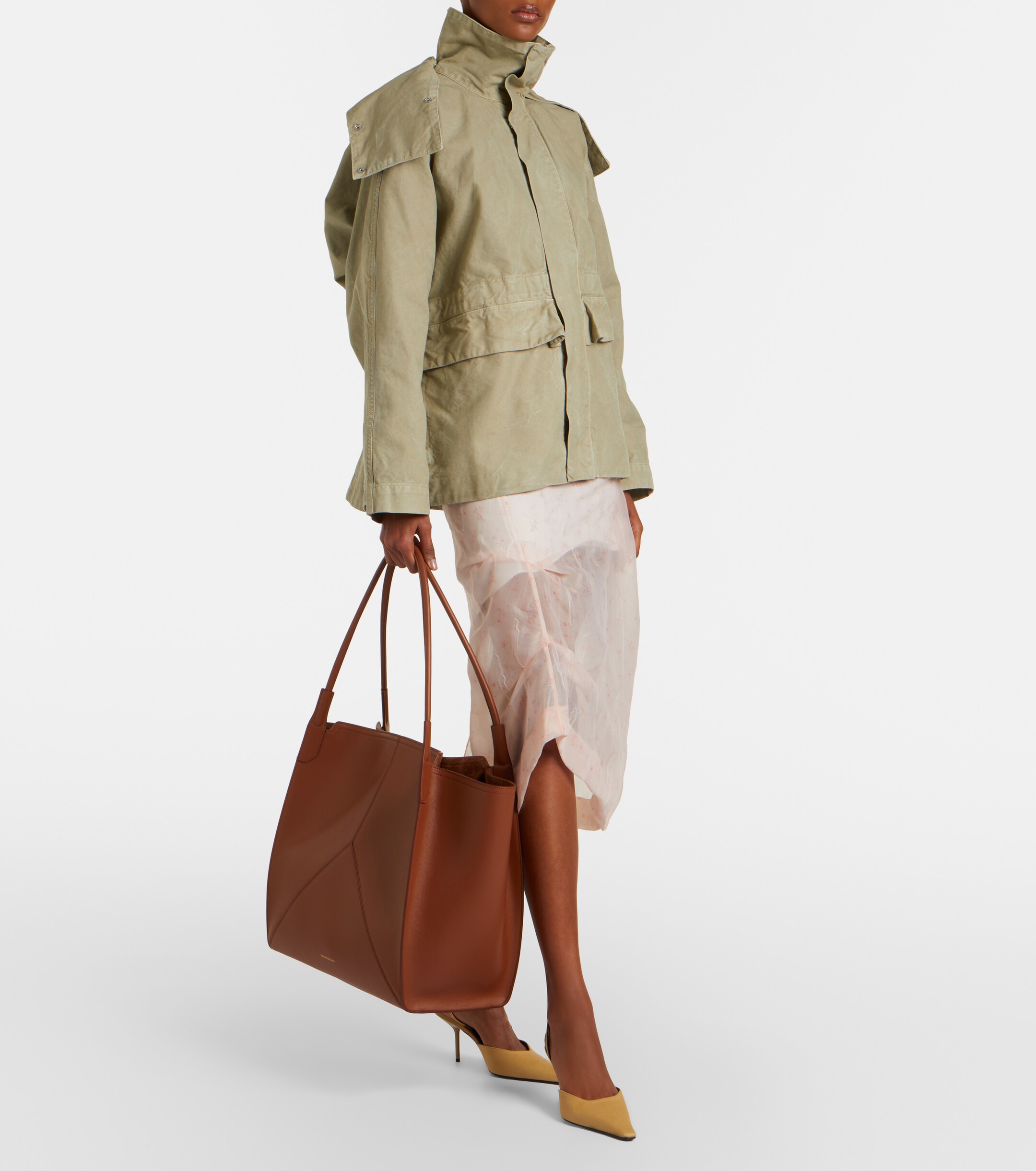Victoria Beckham Victoria Large leather tote bag