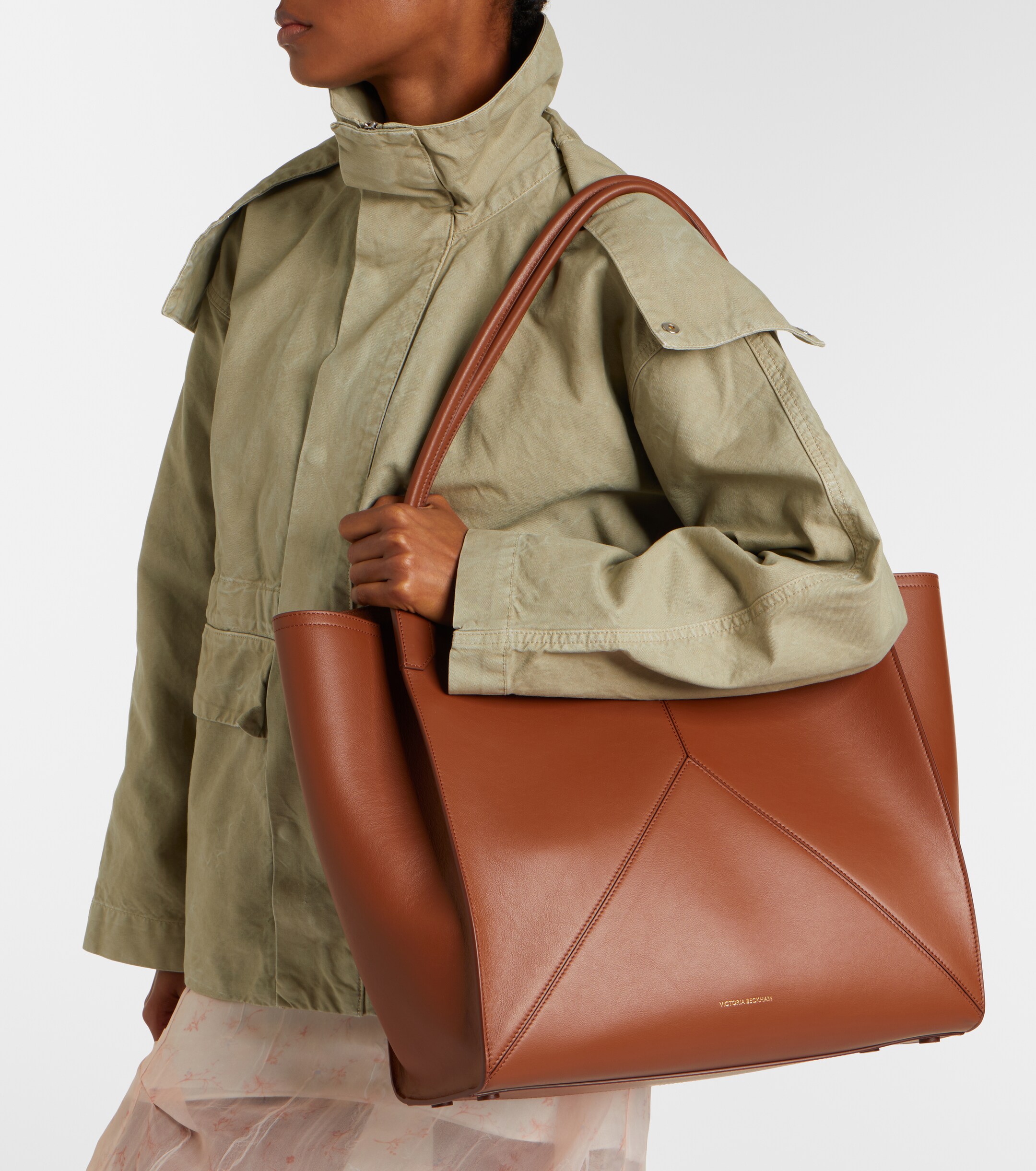 Victoria Beckham Victoria Large leather tote bag