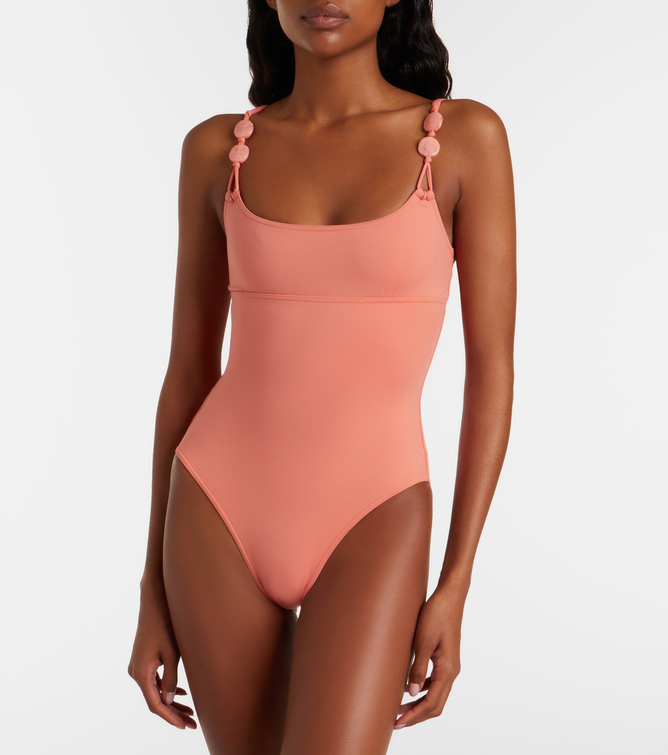 Eres Eres Lynda beaded swimsuit