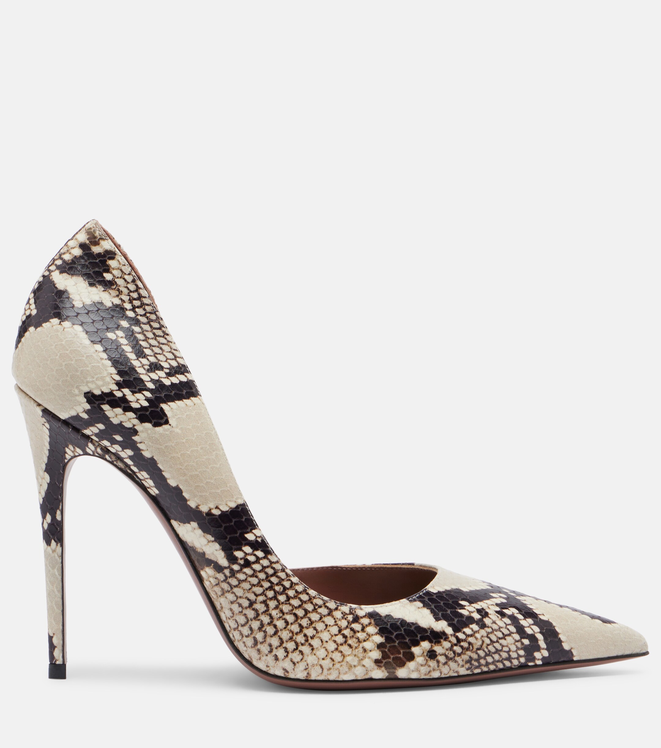 Paris Texas Paris Texas Vera snake-effect leather pumps