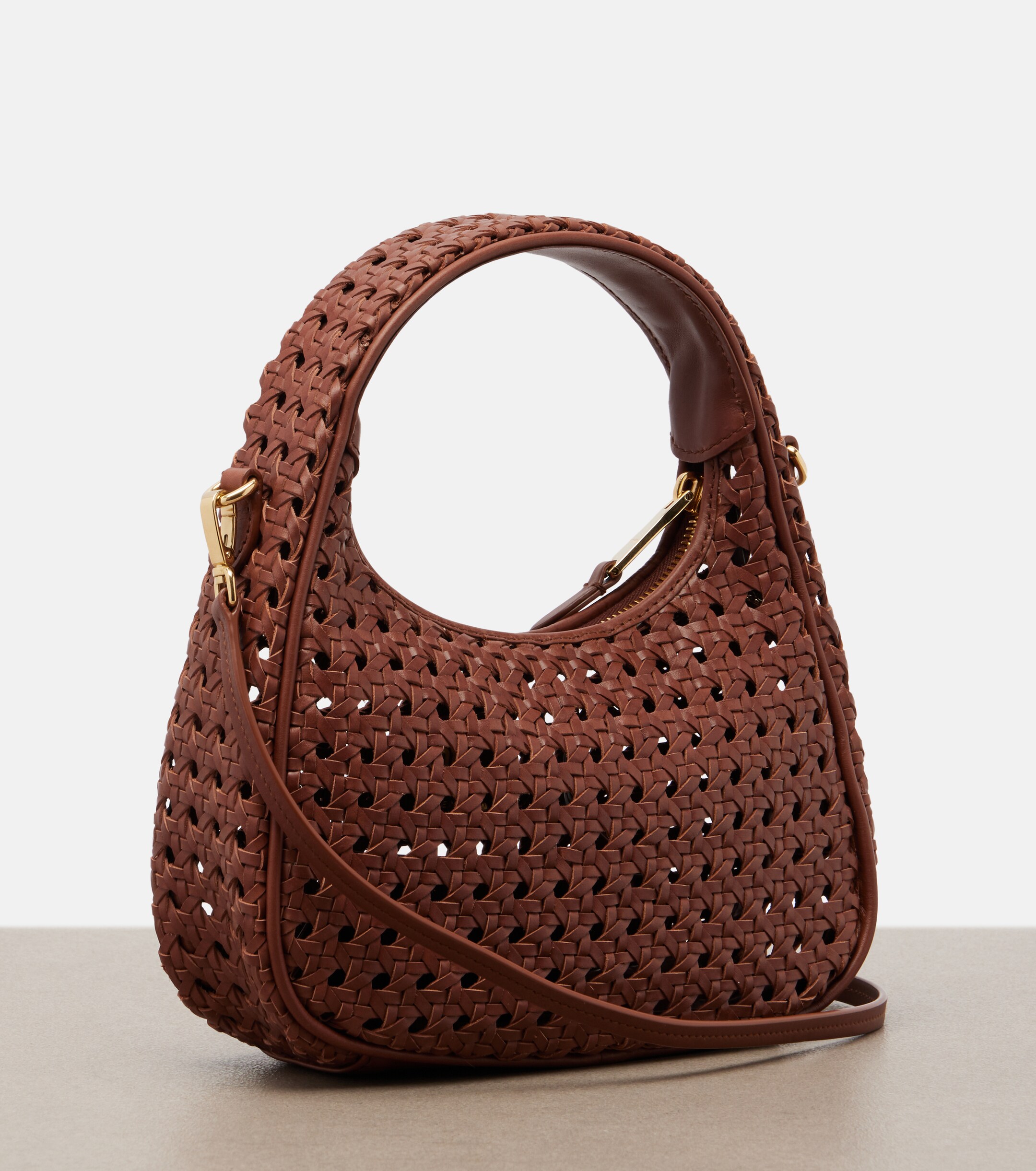 Miu Miu Wander leather top-handle bag