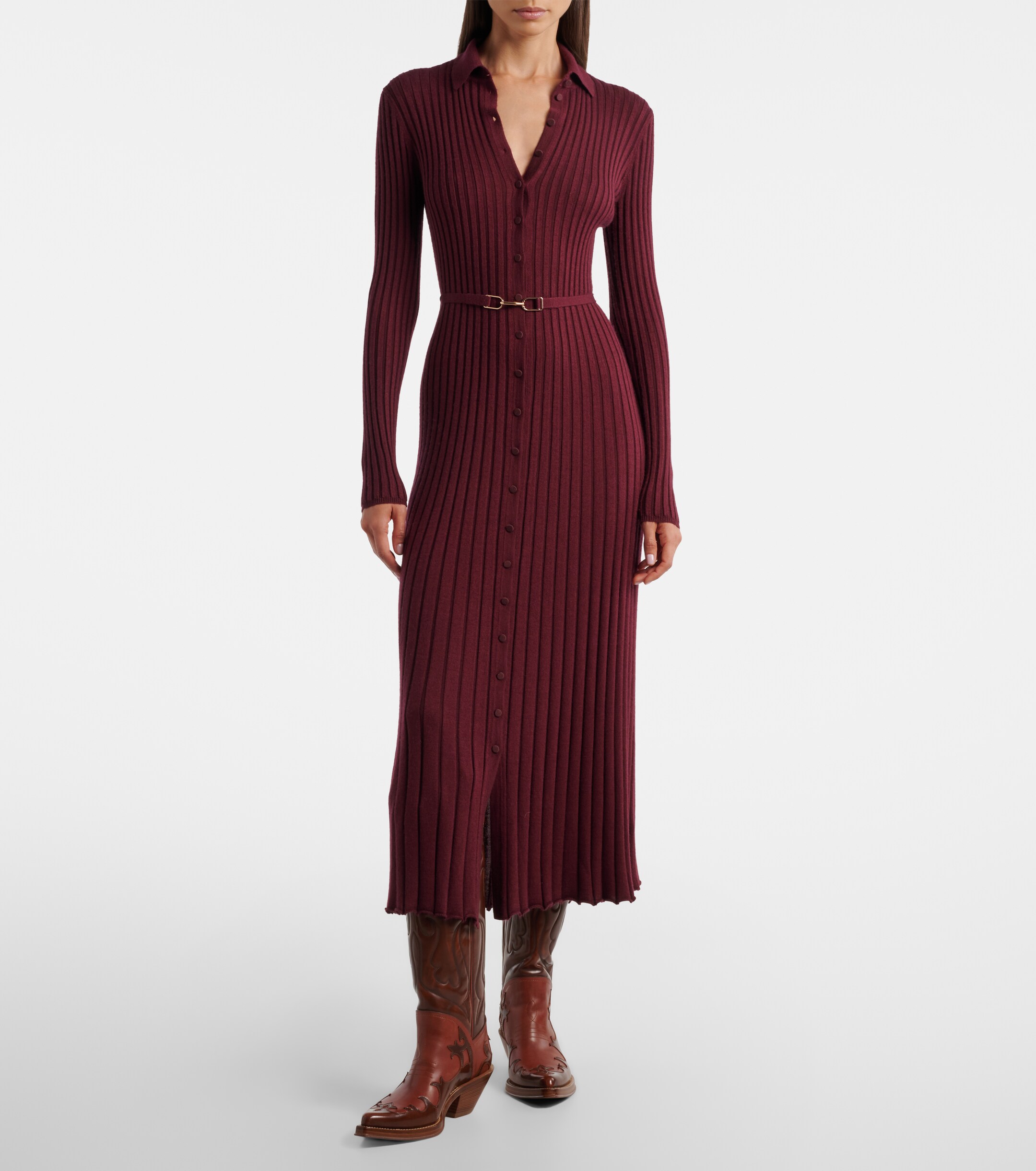 Gabriela Hearst Gabriela Hearst Tenes wool and silk sweater dress