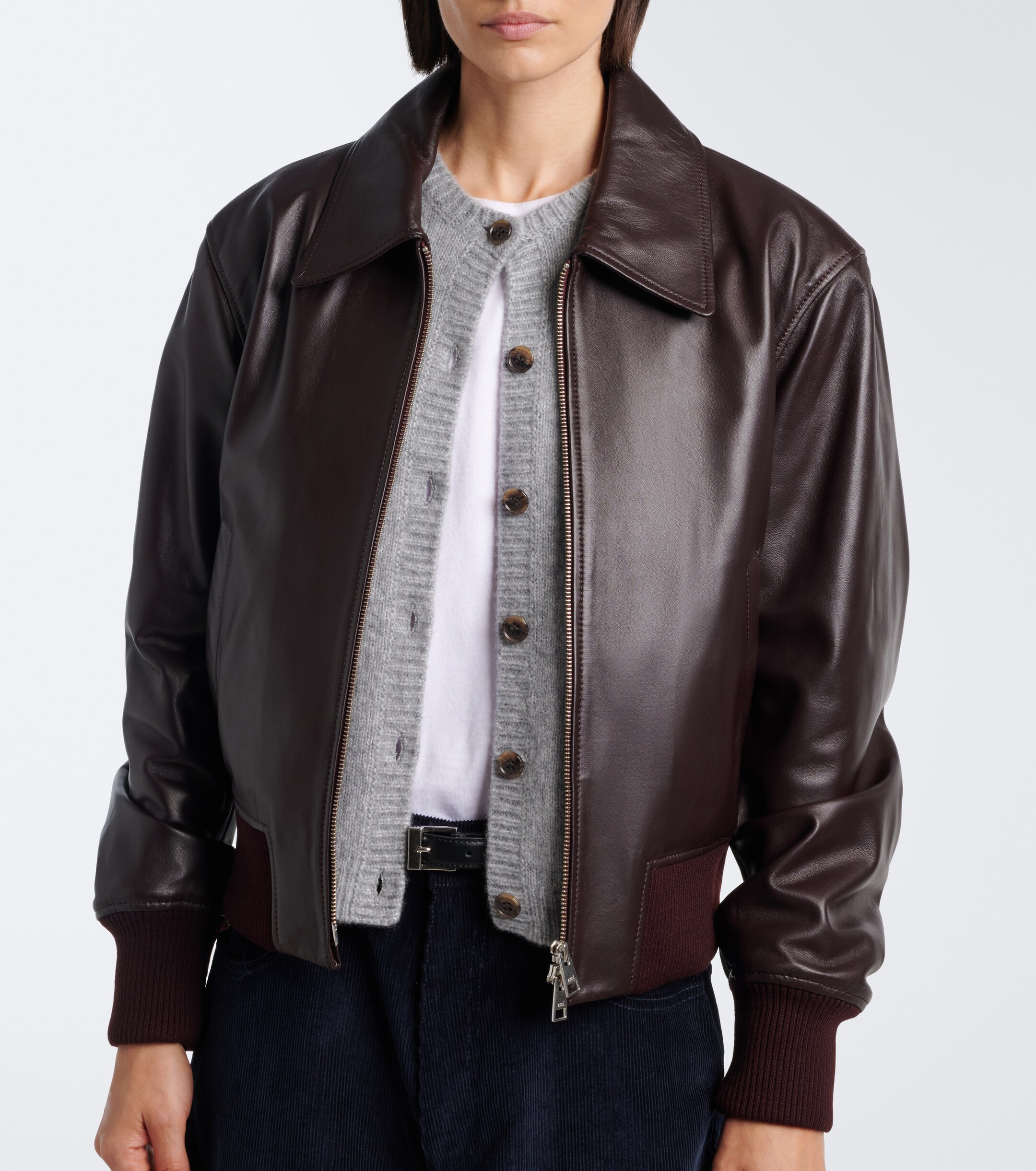 Ami Paris Ami Paris Leather jacket