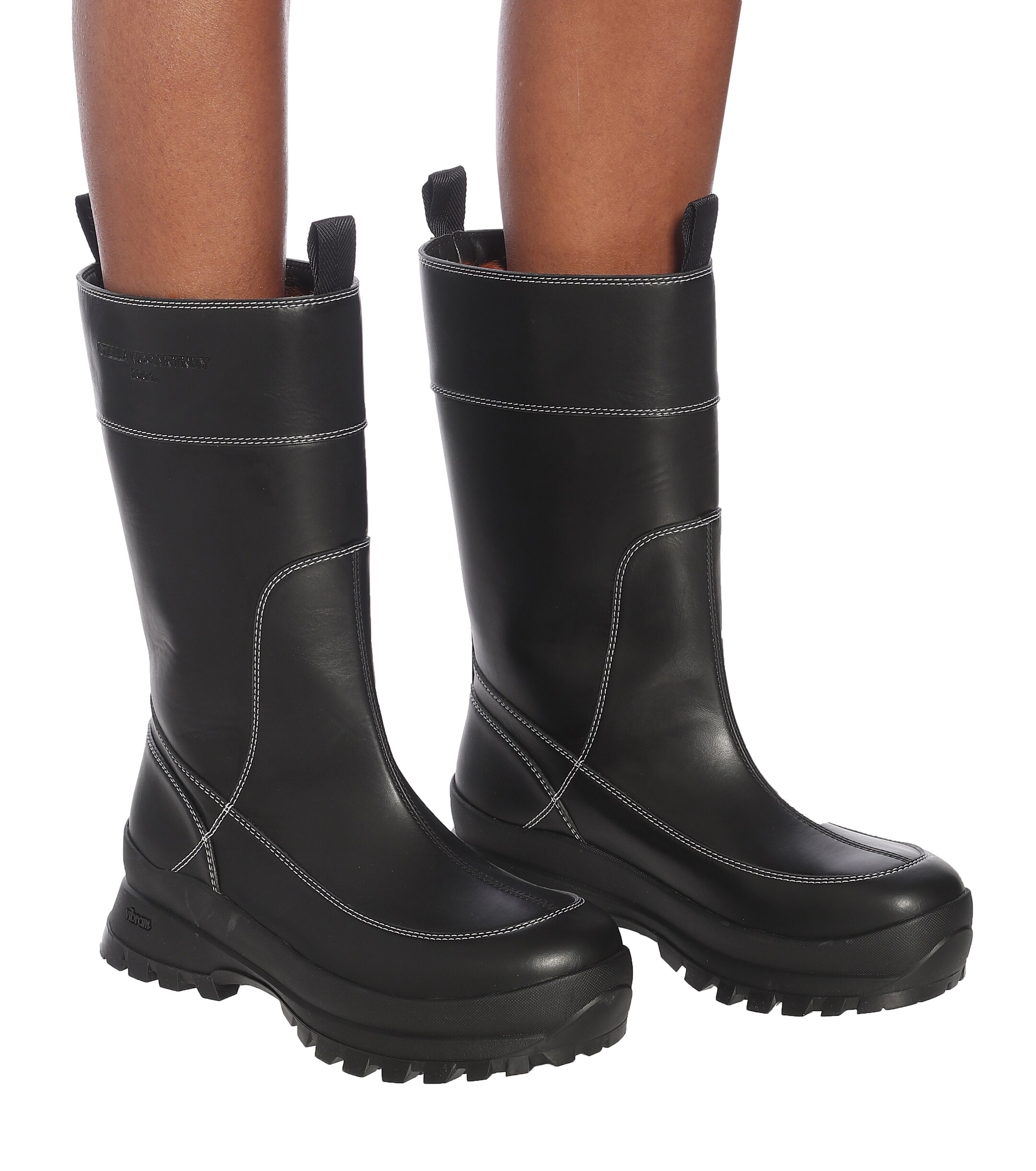 Stella McCartney Trace Utility faux leather boots