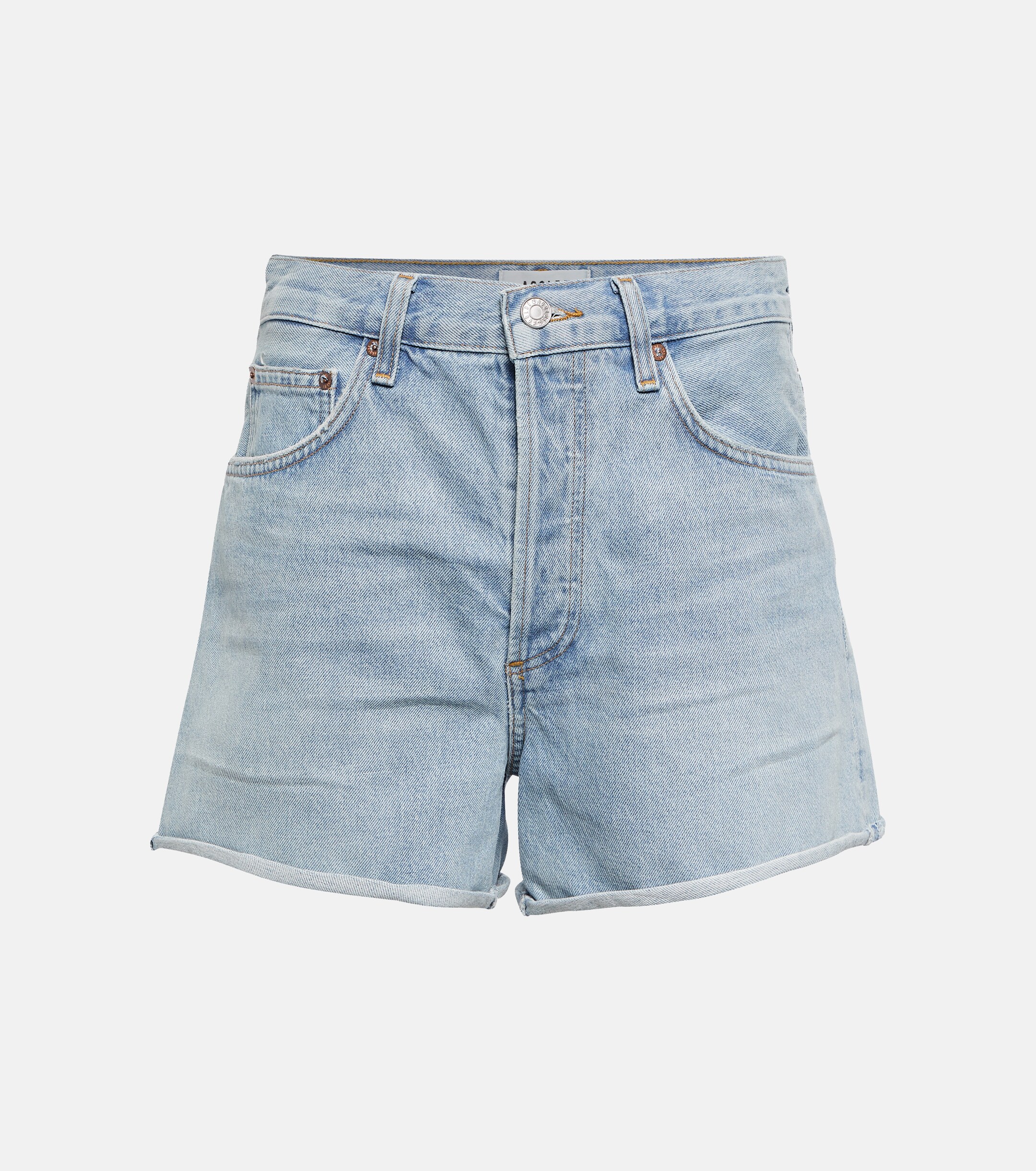Agolde Dee high-rise denim shorts