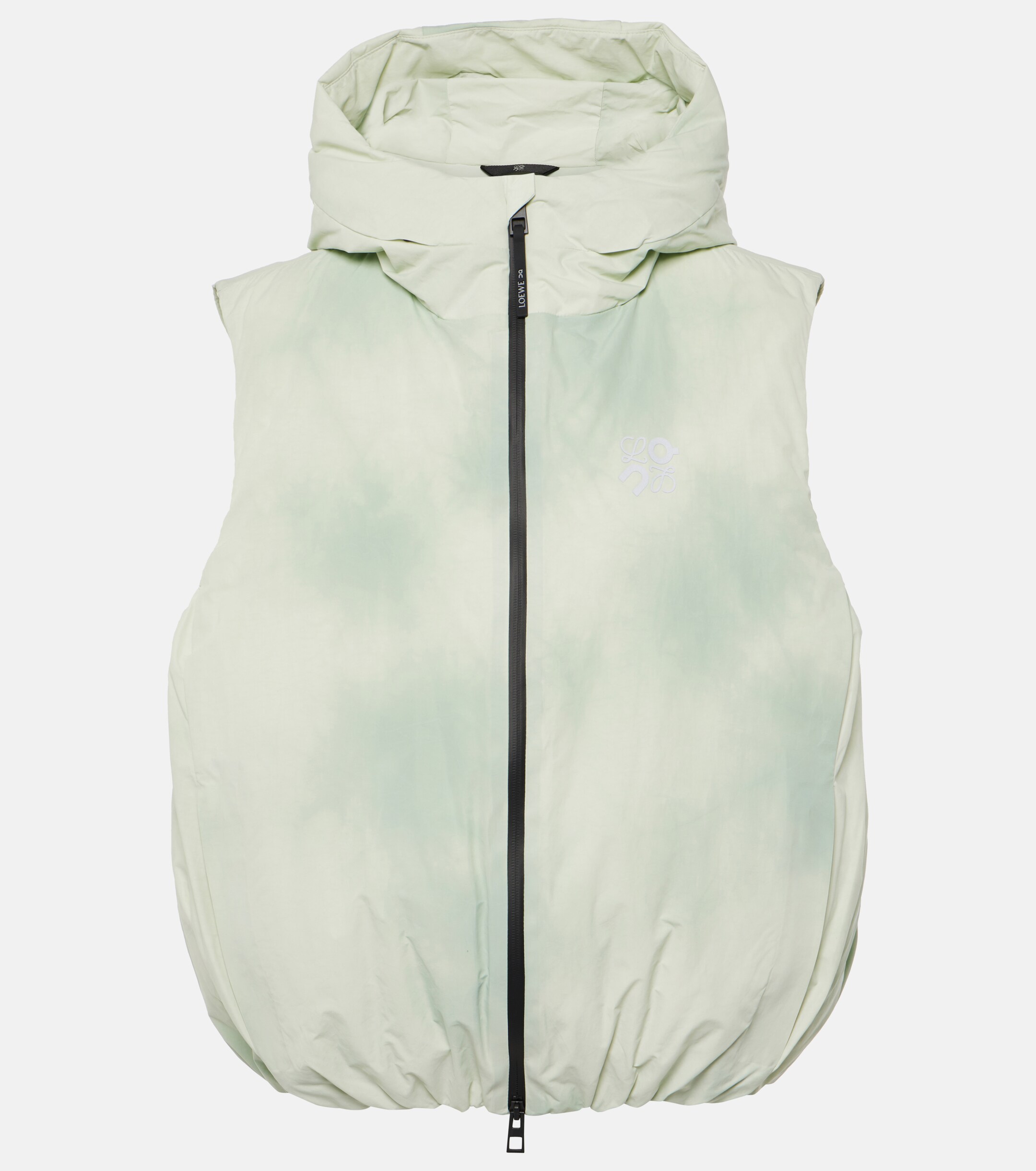 Loewe x On tie-dye technical puffer vest thumbnail