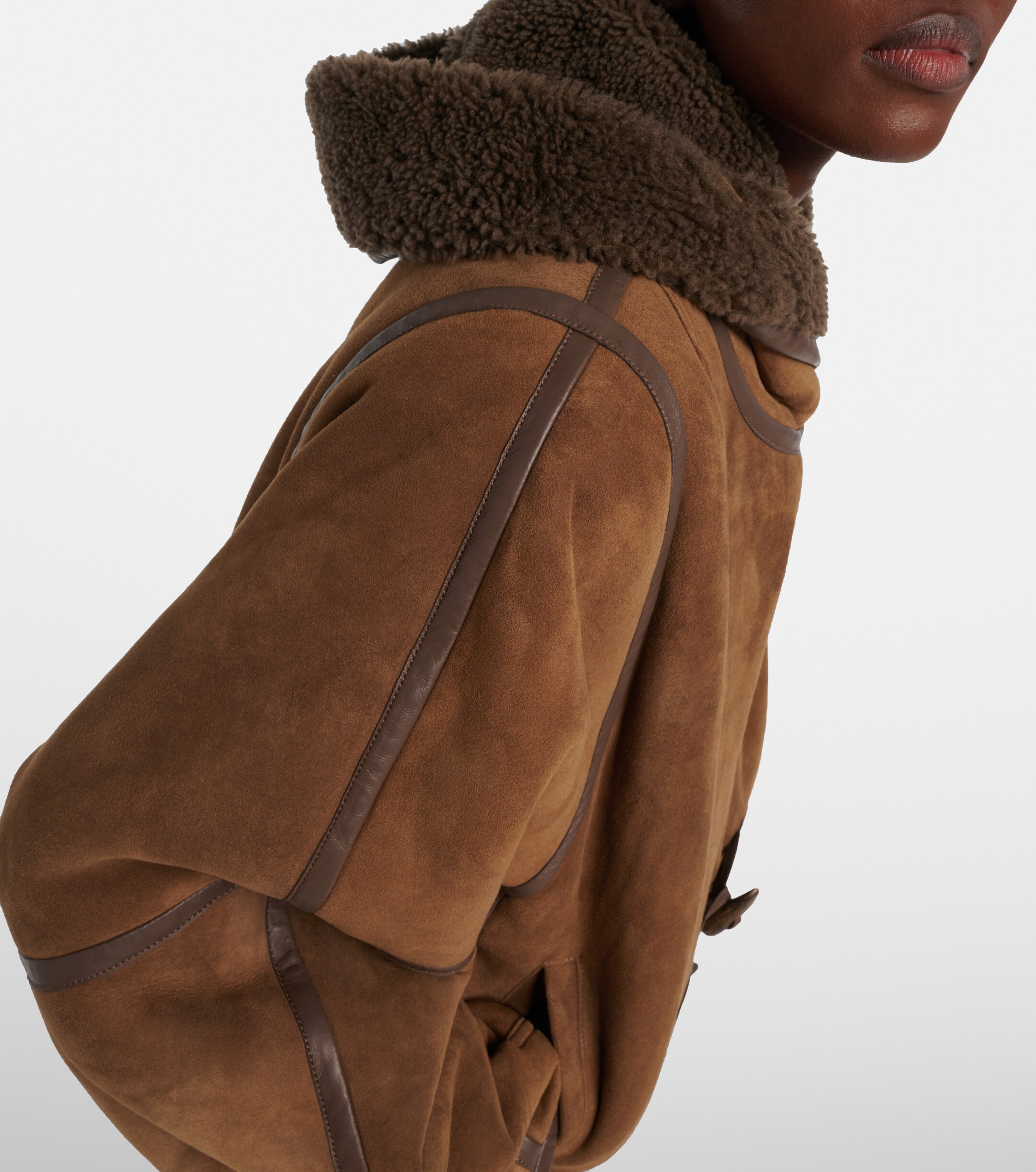 タルムード・イマヌエル エドアルド・マイヤー著 Isabel Marant - Amiel leather-trimmed suede jacket | Plush