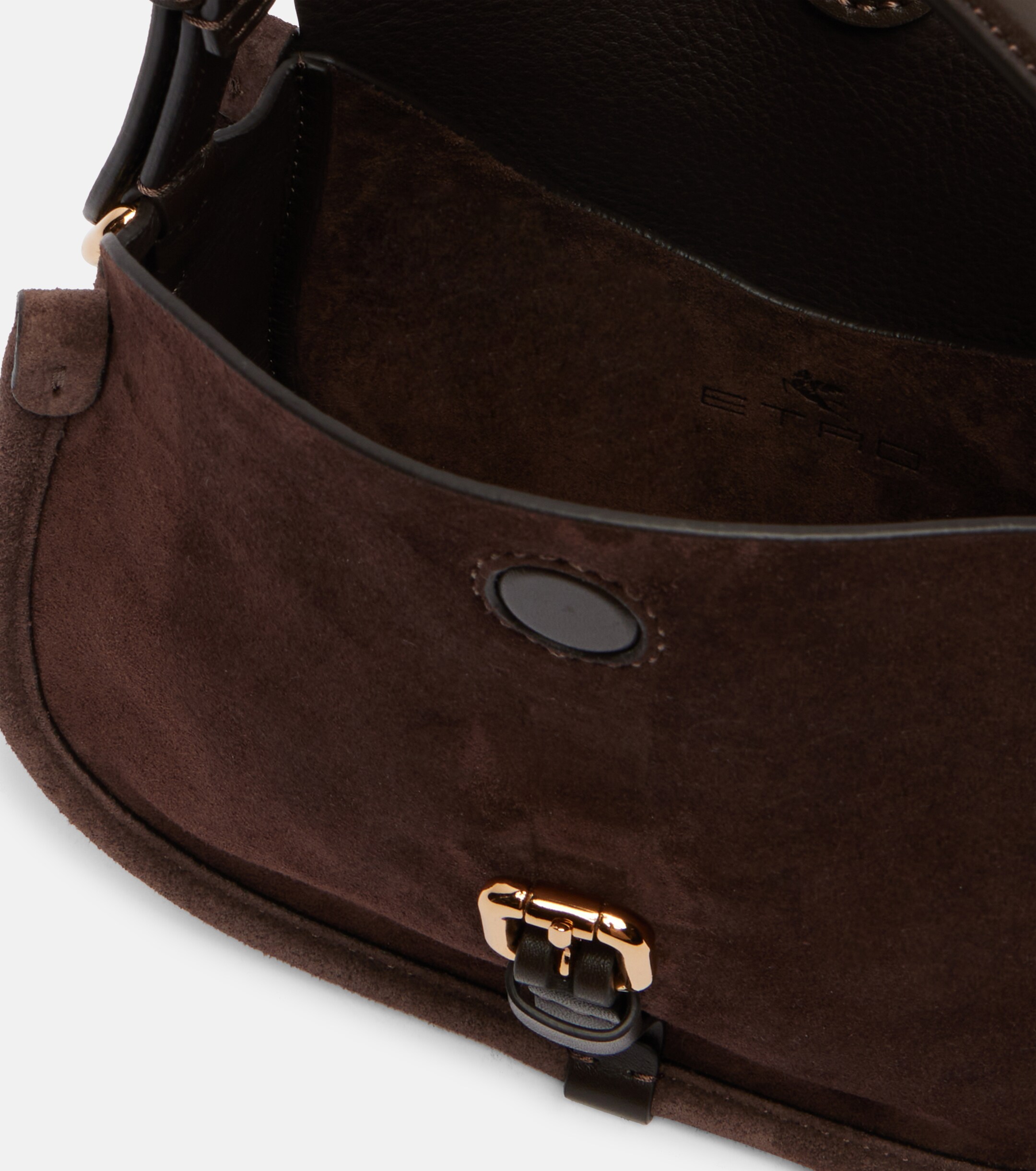 Etro Pony Small suede crossbody bag