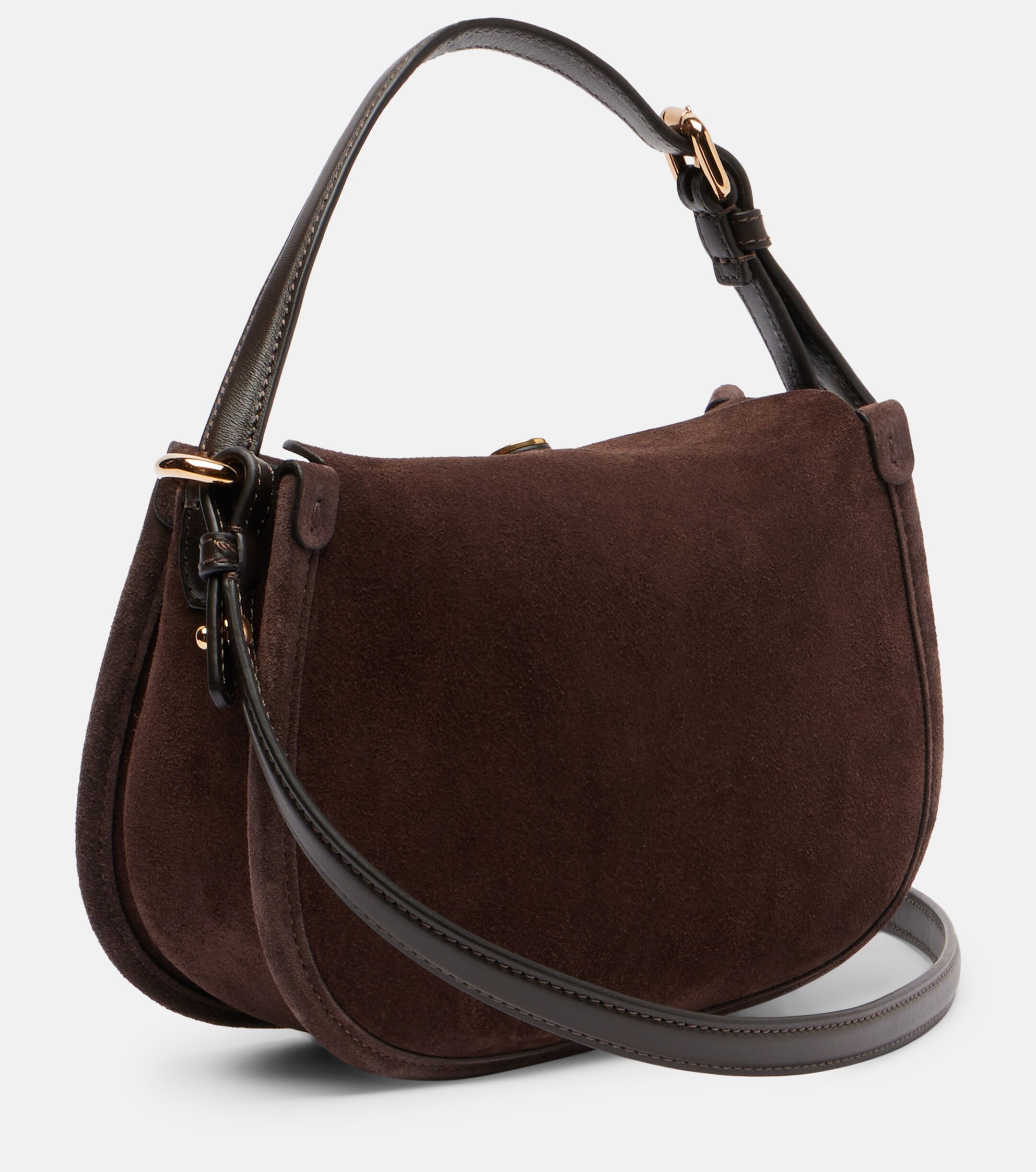Etro Pony Small suede crossbody bag