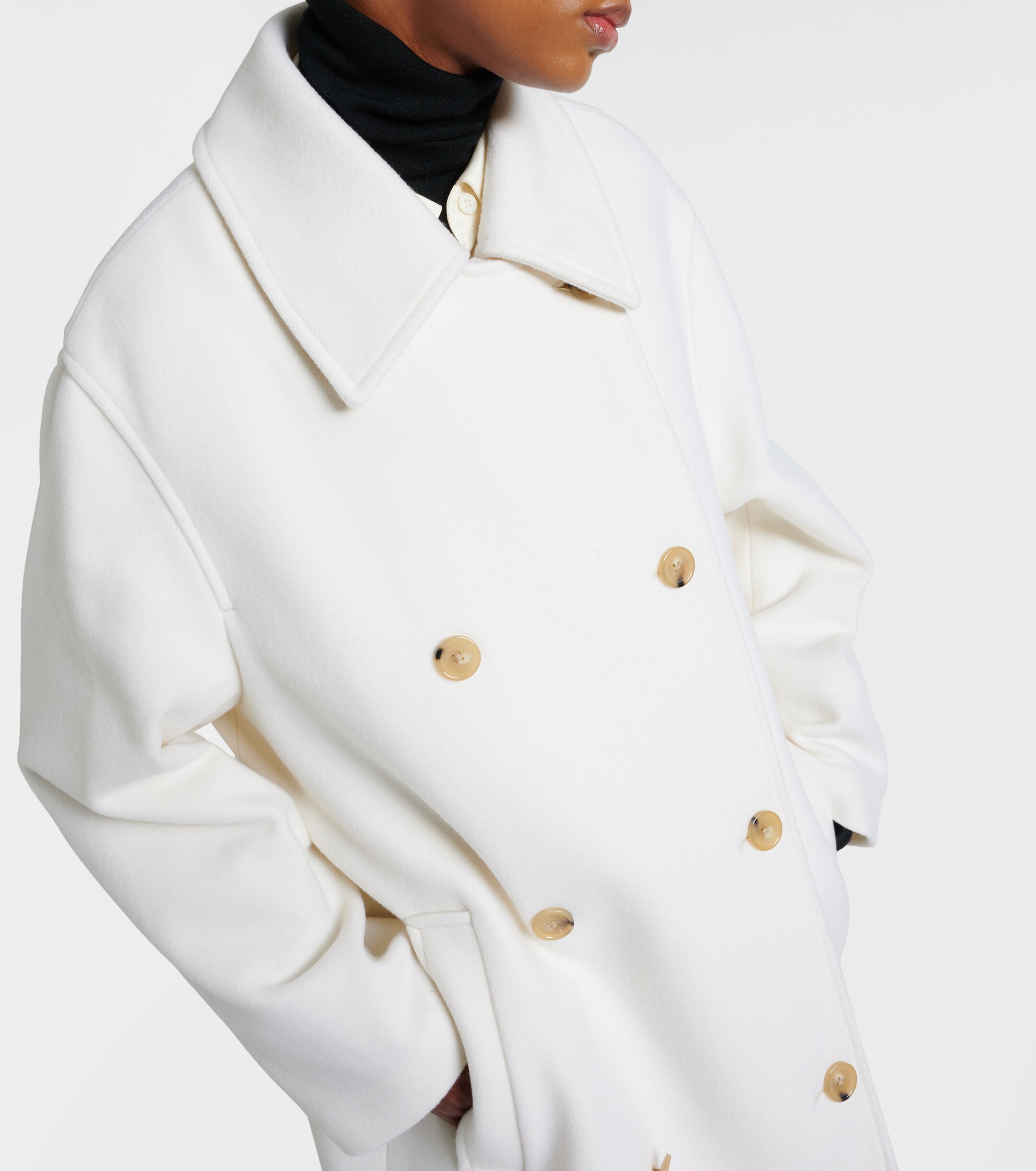 TOTEME Double-breasted wool-blend coat